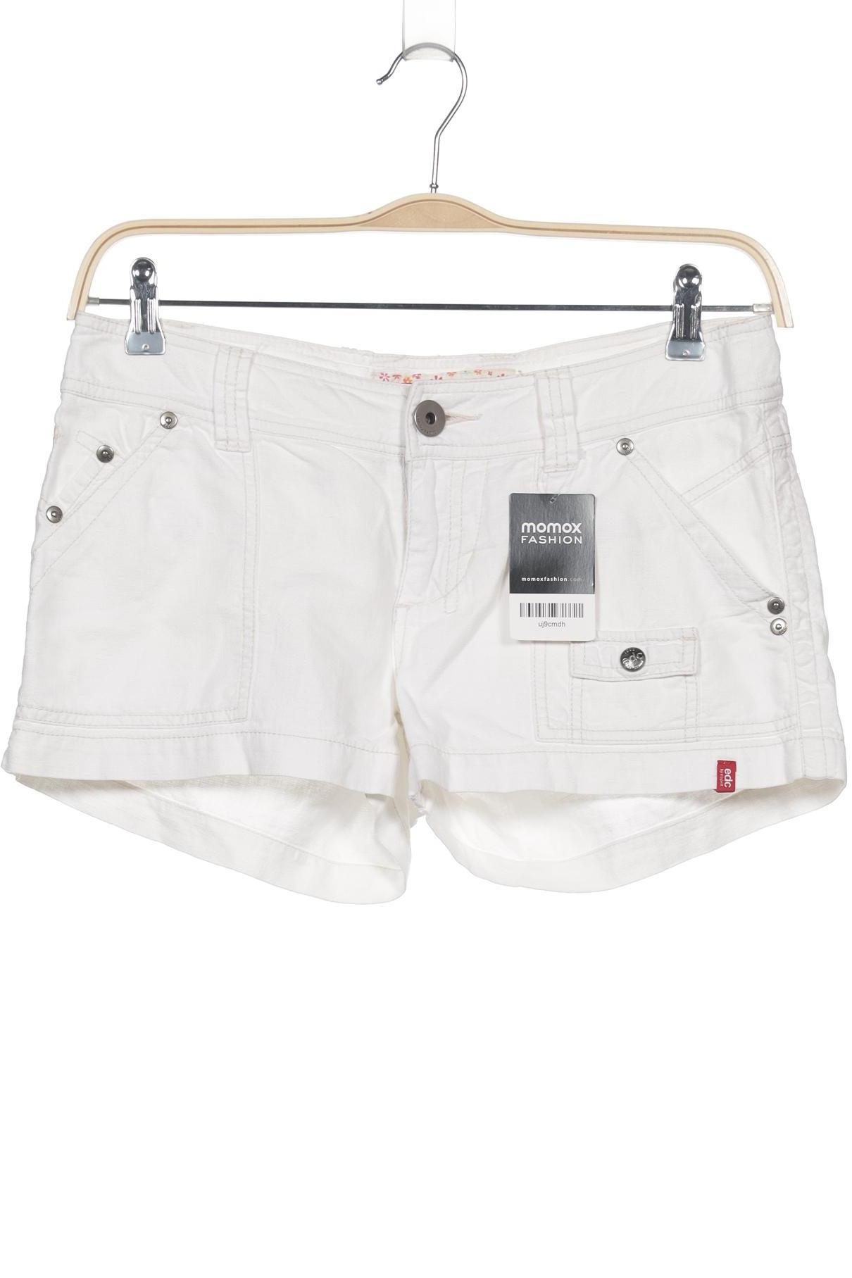 

edc by Esprit Damen Shorts, weiß, Gr. 38