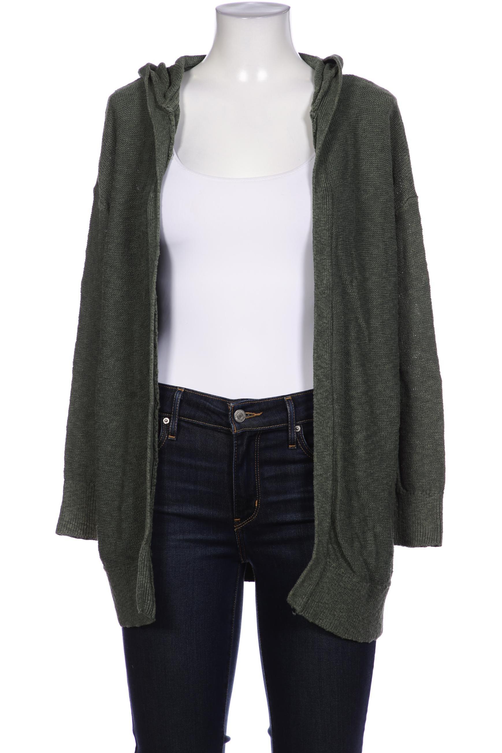 

edc by Esprit Damen Strickjacke, grün, Gr. 36