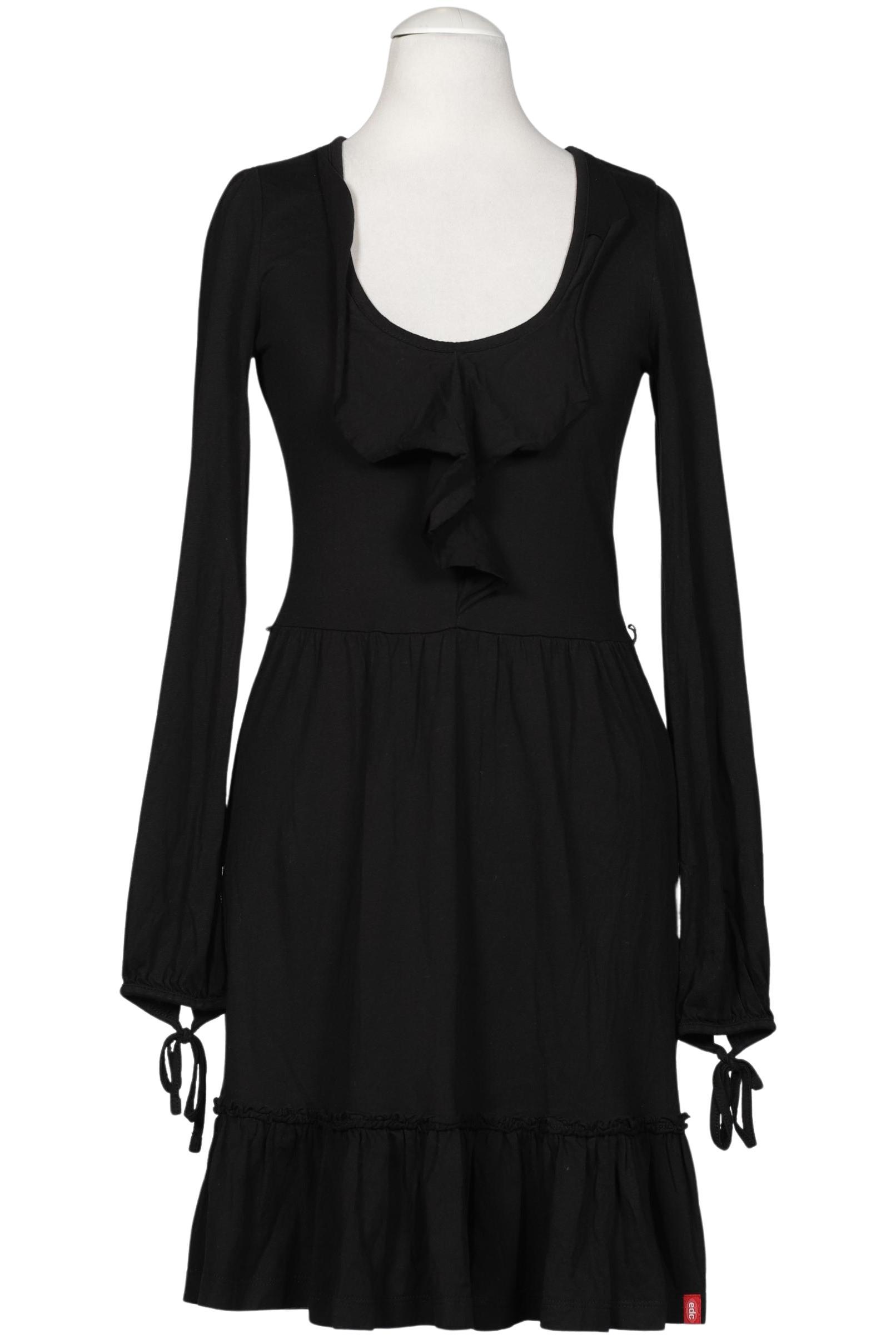 

edc by Esprit Damen Kleid, schwarz, Gr. 34