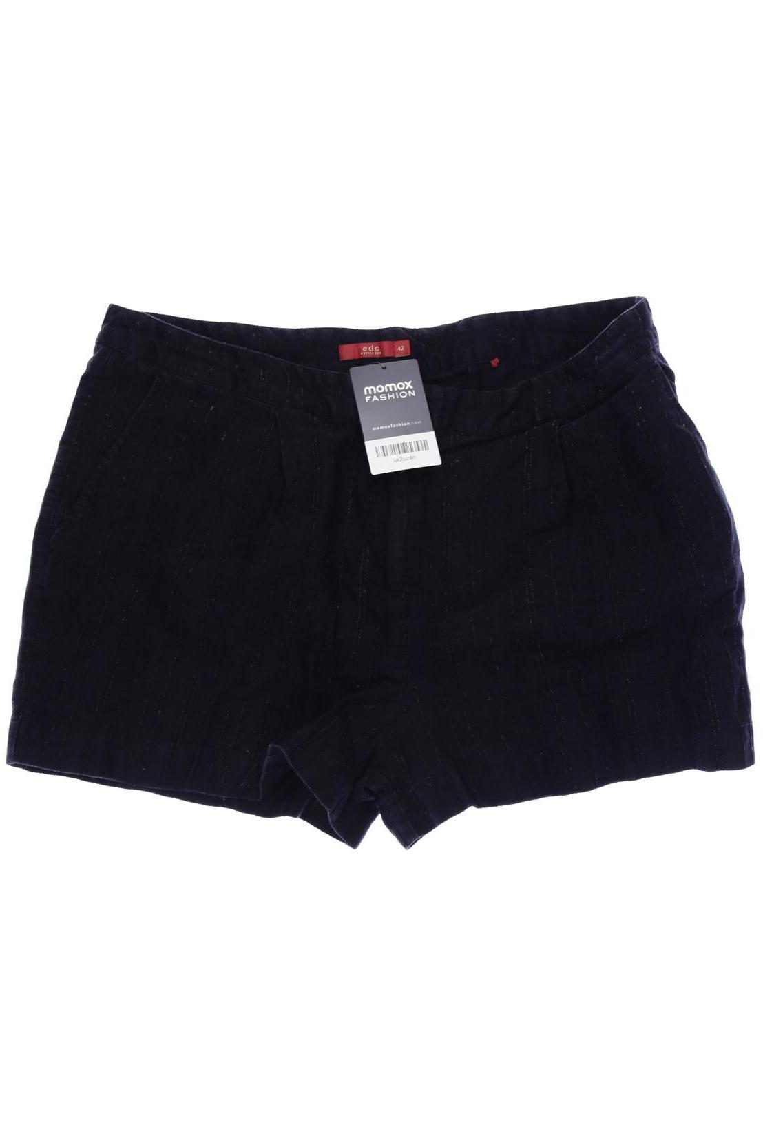 

edc by Esprit Damen Shorts, schwarz, Gr. 42