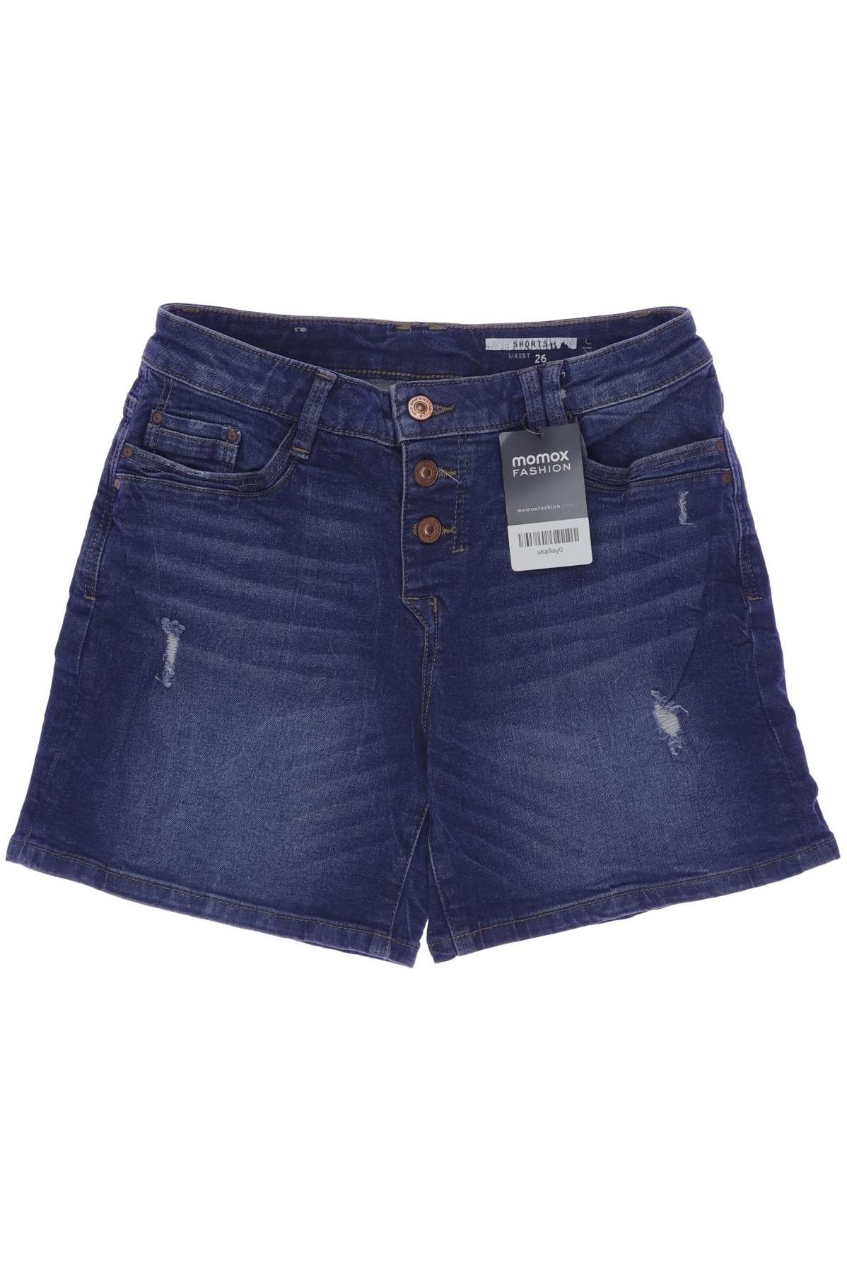 

edc by Esprit Damen Shorts, blau, Gr. 26