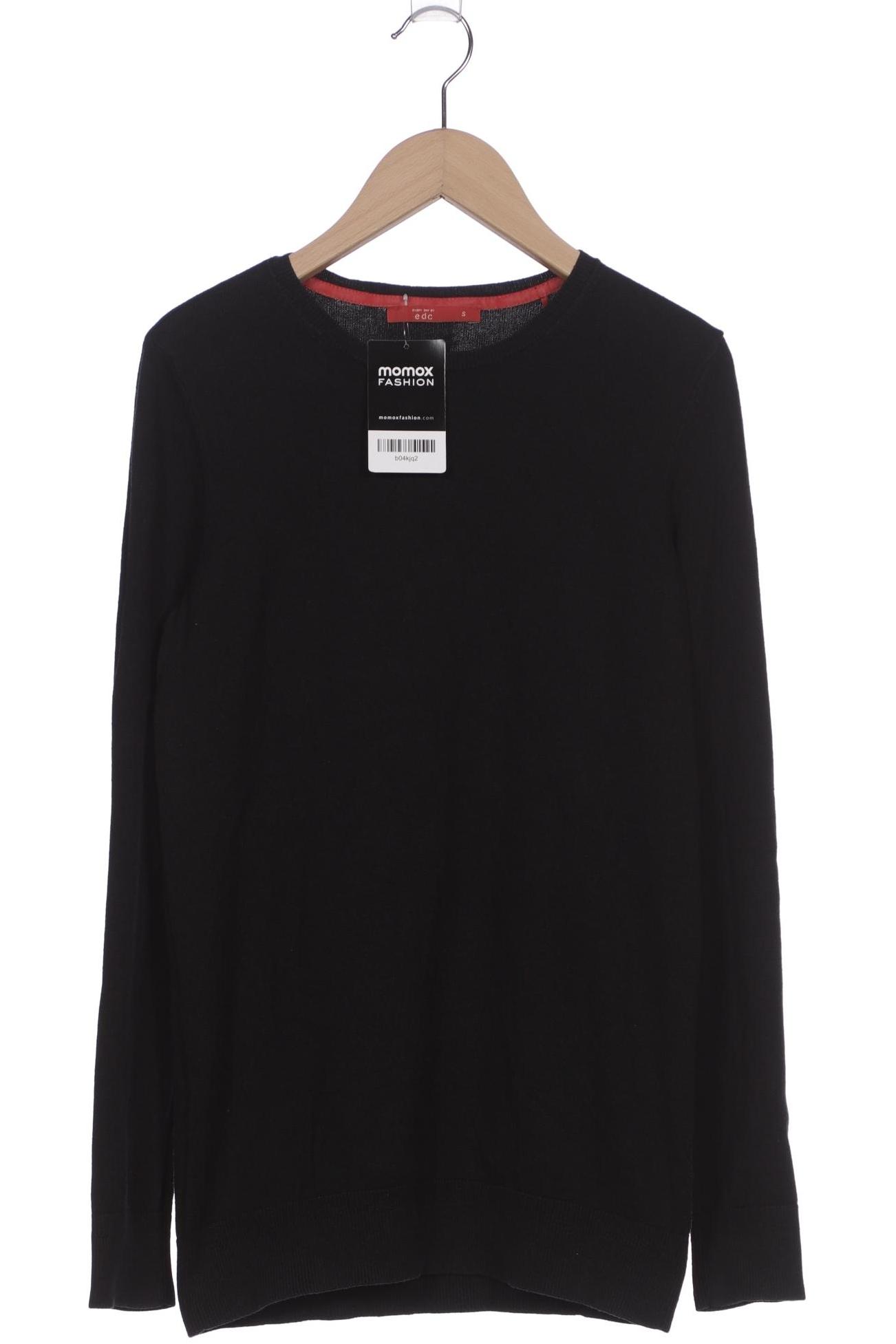

edc by Esprit Damen Pullover, schwarz, Gr. 36
