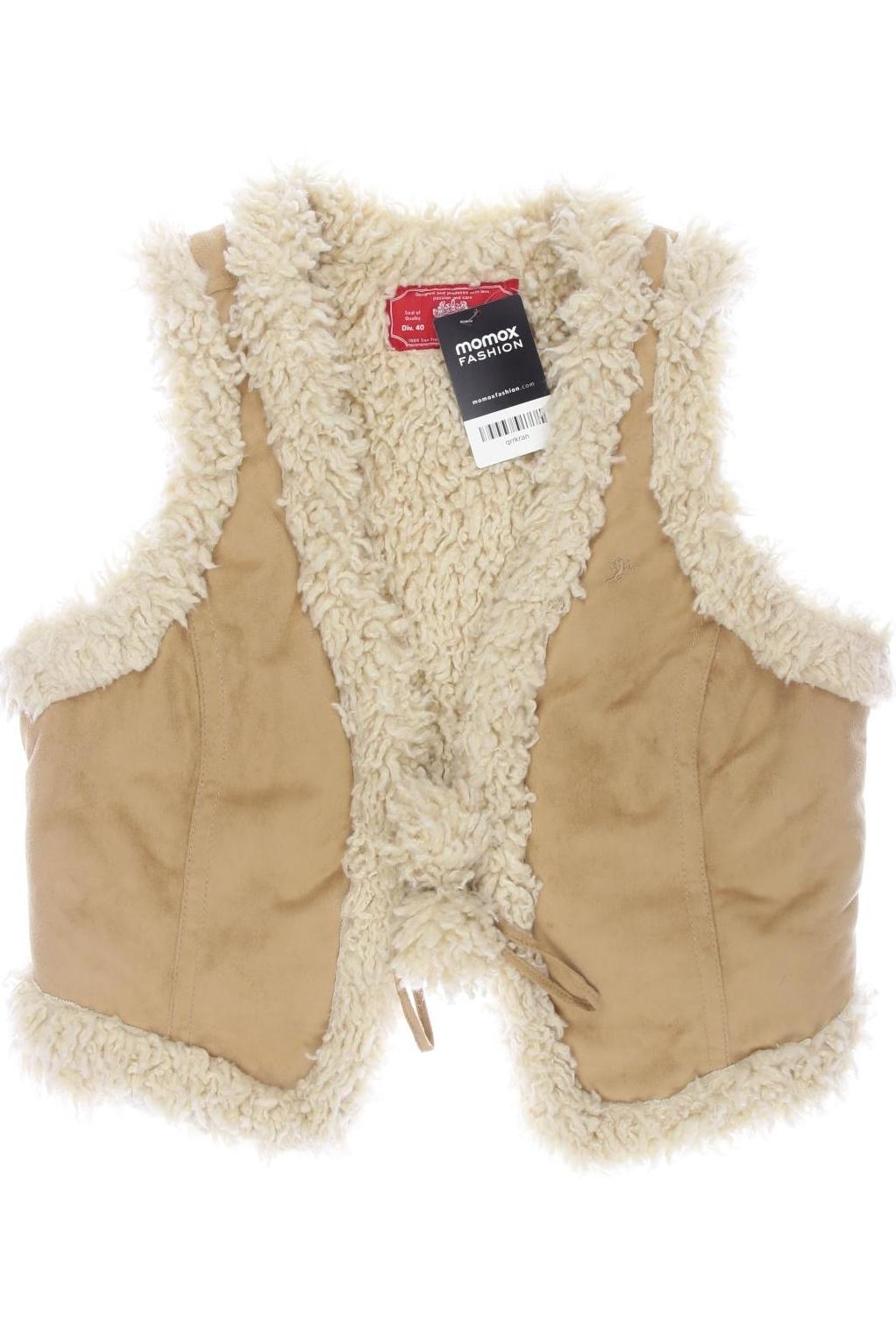 

edc by Esprit Damen Weste, beige, Gr. 42