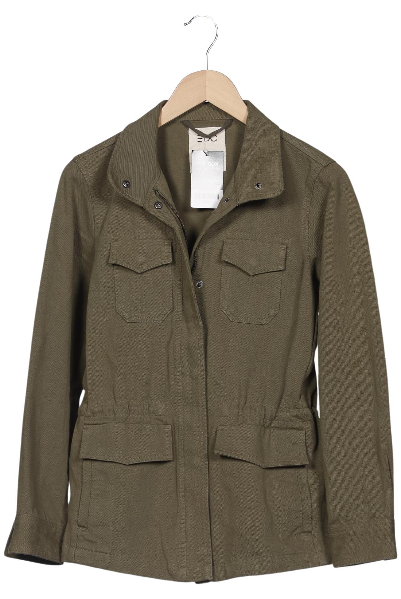 

edc by Esprit Damen Jacke, grün, Gr. 34
