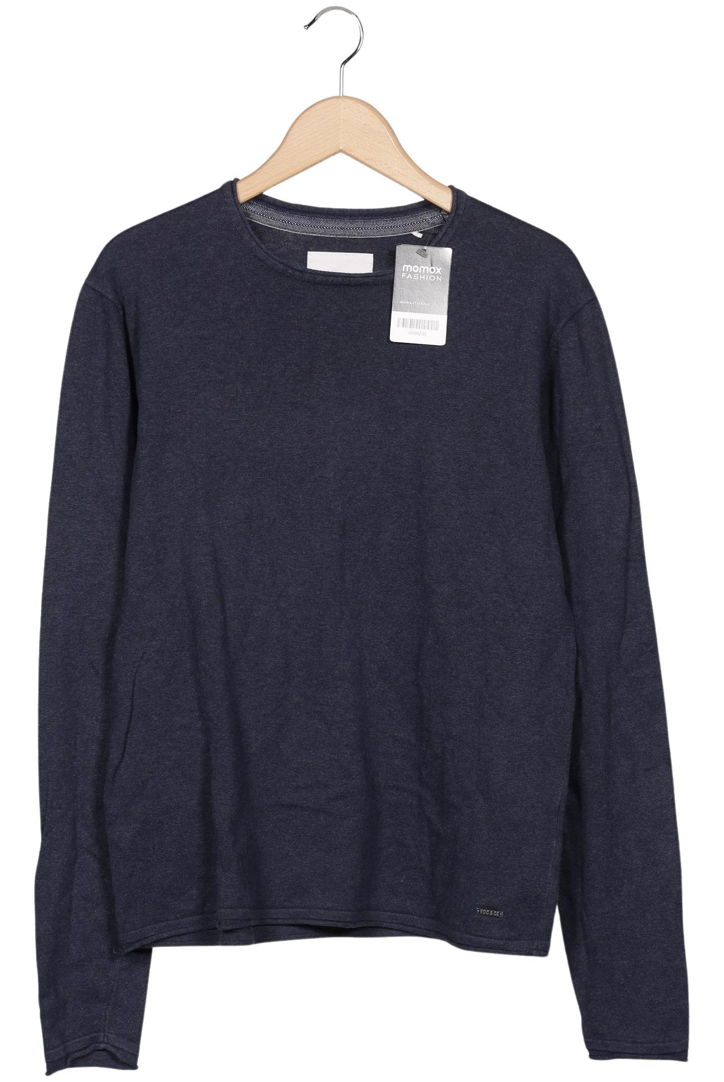 

edc by Esprit Damen Langarmshirt, marineblau, Gr. 42