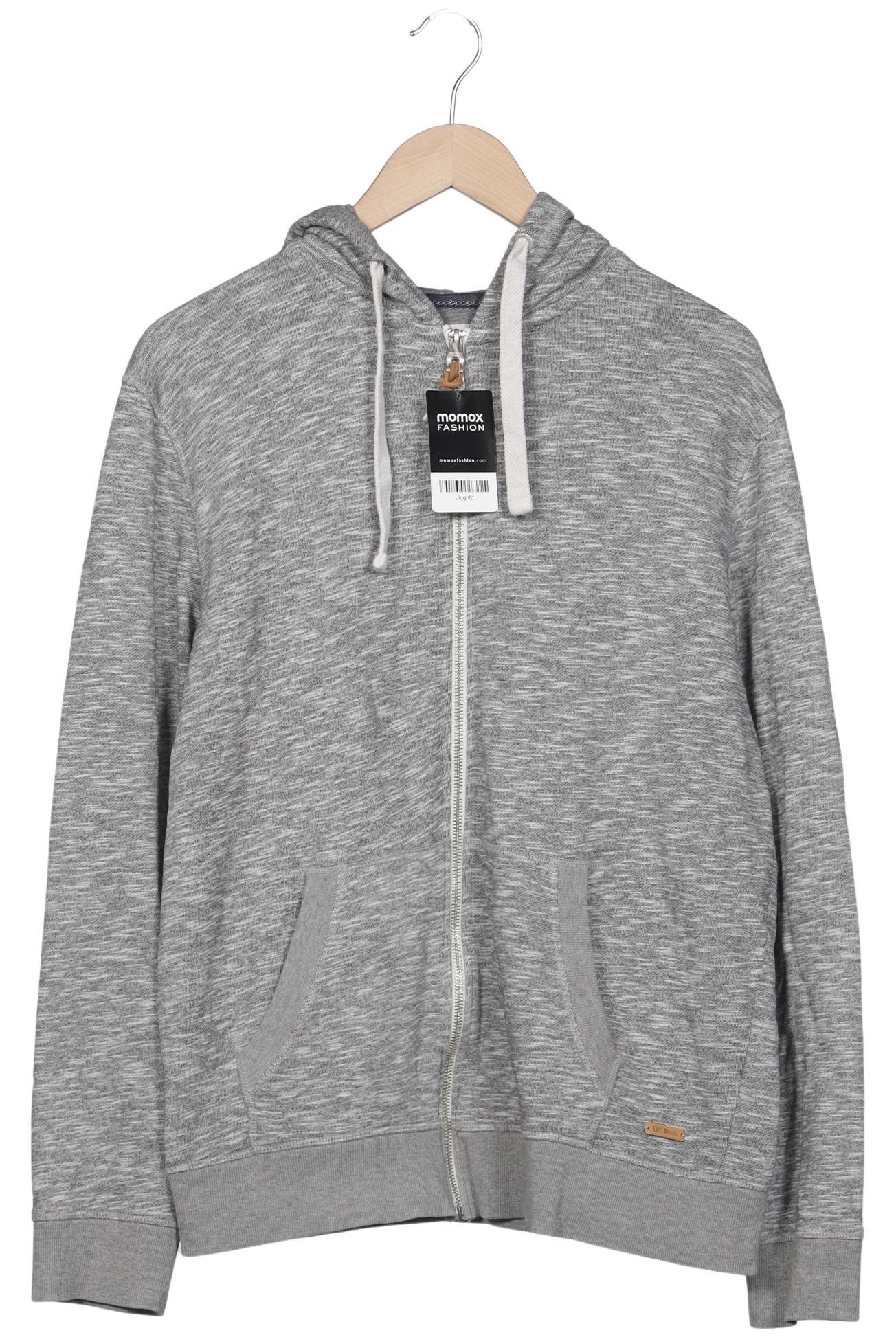 

edc by Esprit Herren Kapuzenpullover, grau, Gr. 54