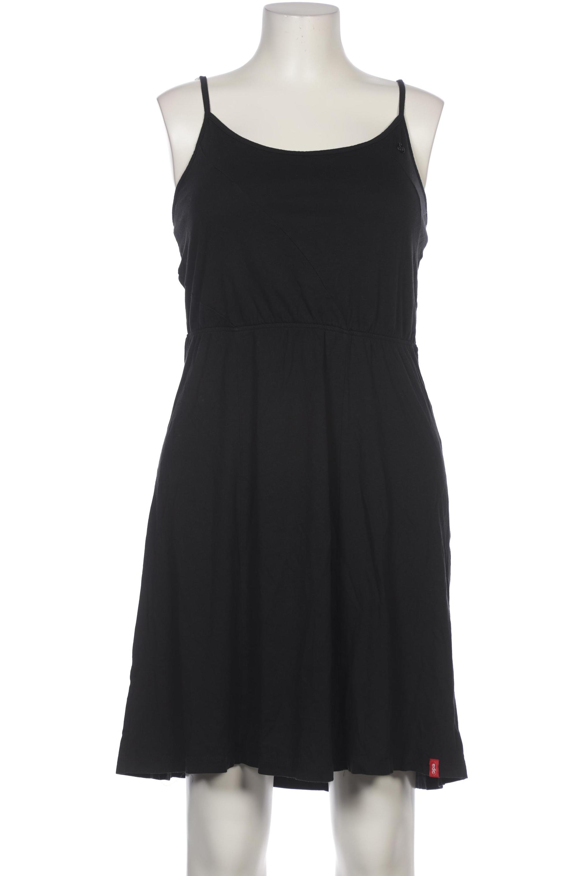 

edc by Esprit Damen Kleid, schwarz