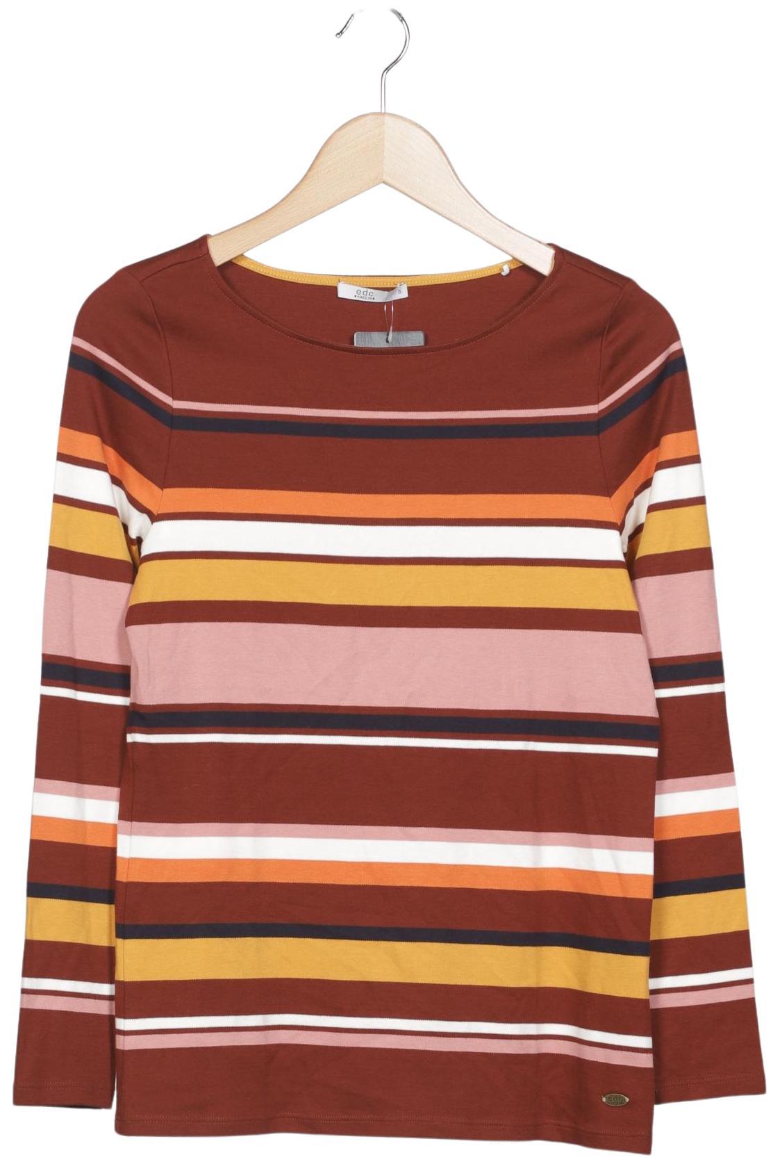 

edc by Esprit Damen Langarmshirt, mehrfarbig, Gr. 36