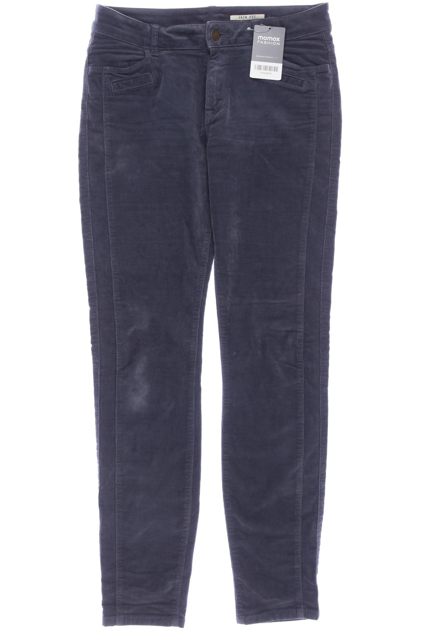 

edc by Esprit Damen Stoffhose, grau, Gr. 36