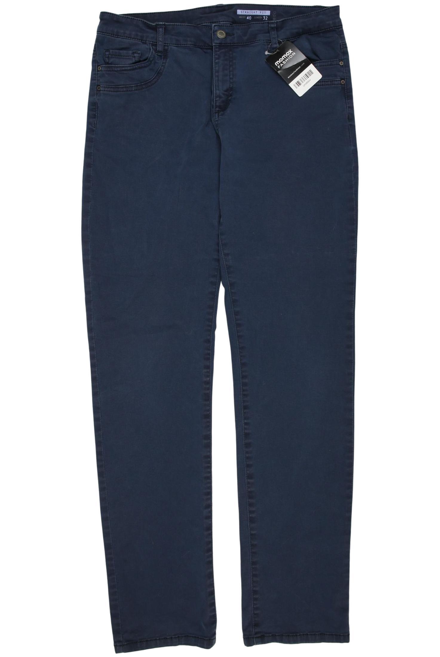 

edc by Esprit Damen Stoffhose, blau, Gr. 40