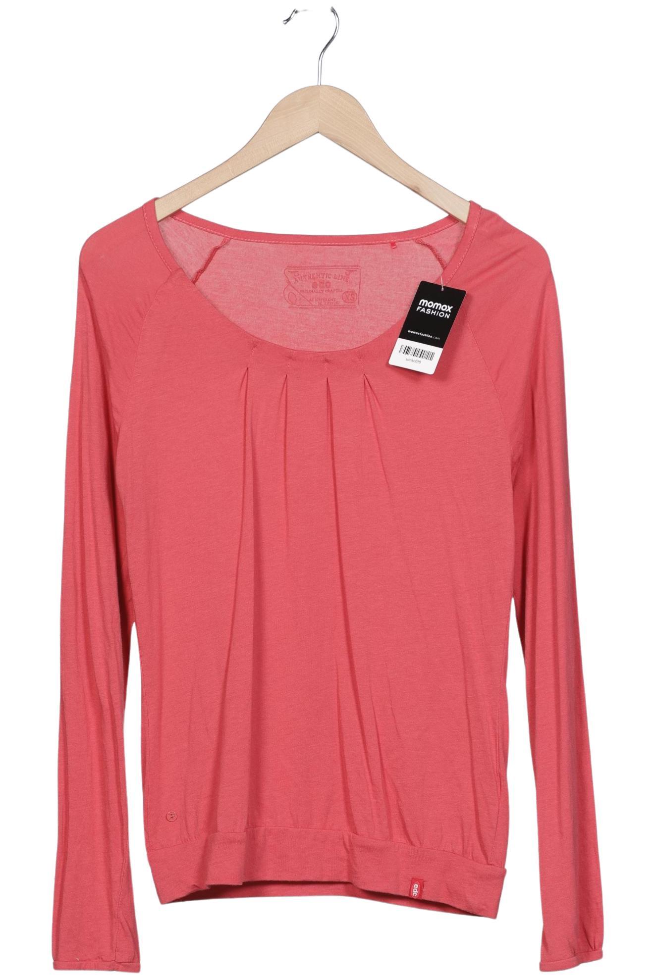 

edc by Esprit Damen Langarmshirt, pink, Gr. 34