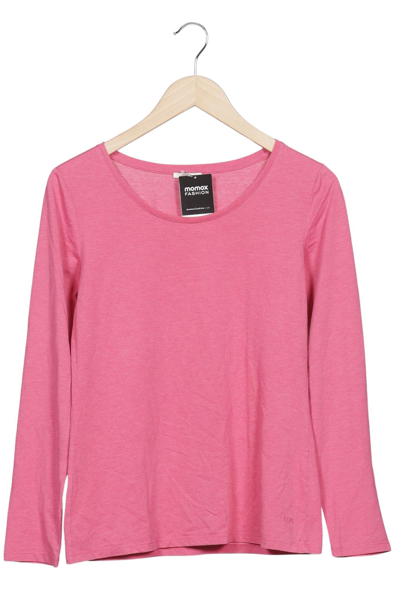 

edc by Esprit Damen Langarmshirt, pink, Gr. 38