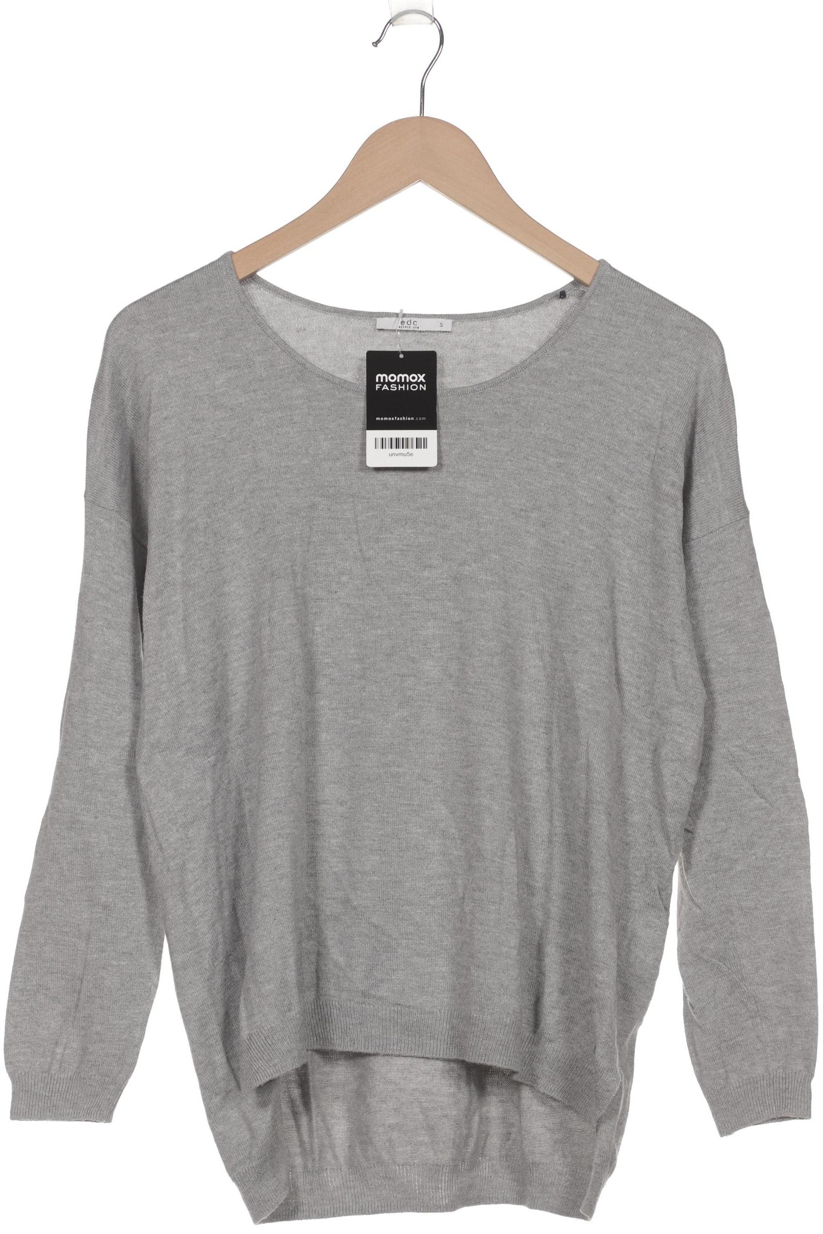 

edc by Esprit Damen Pullover, grau, Gr. 36