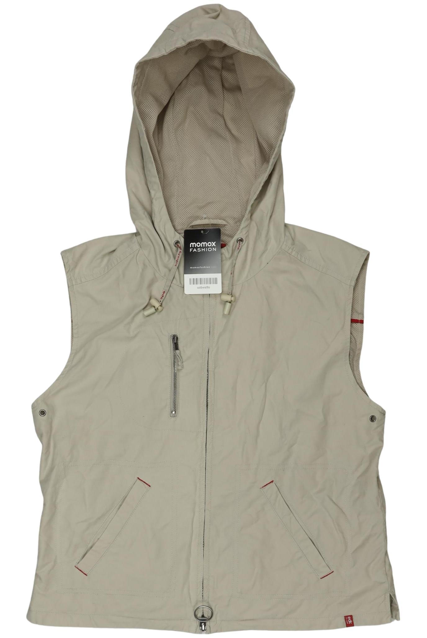 

edc by Esprit Damen Weste, beige, Gr. 42
