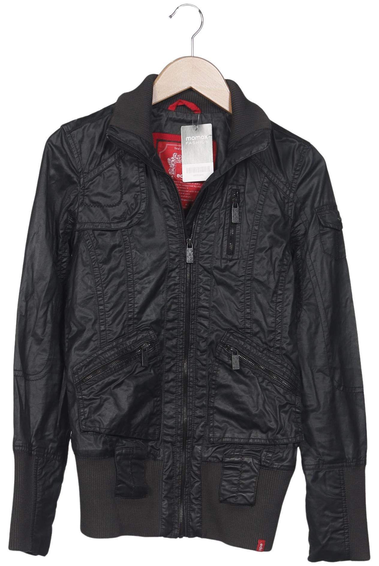 

edc by Esprit Damen Jacke, schwarz, Gr. 34