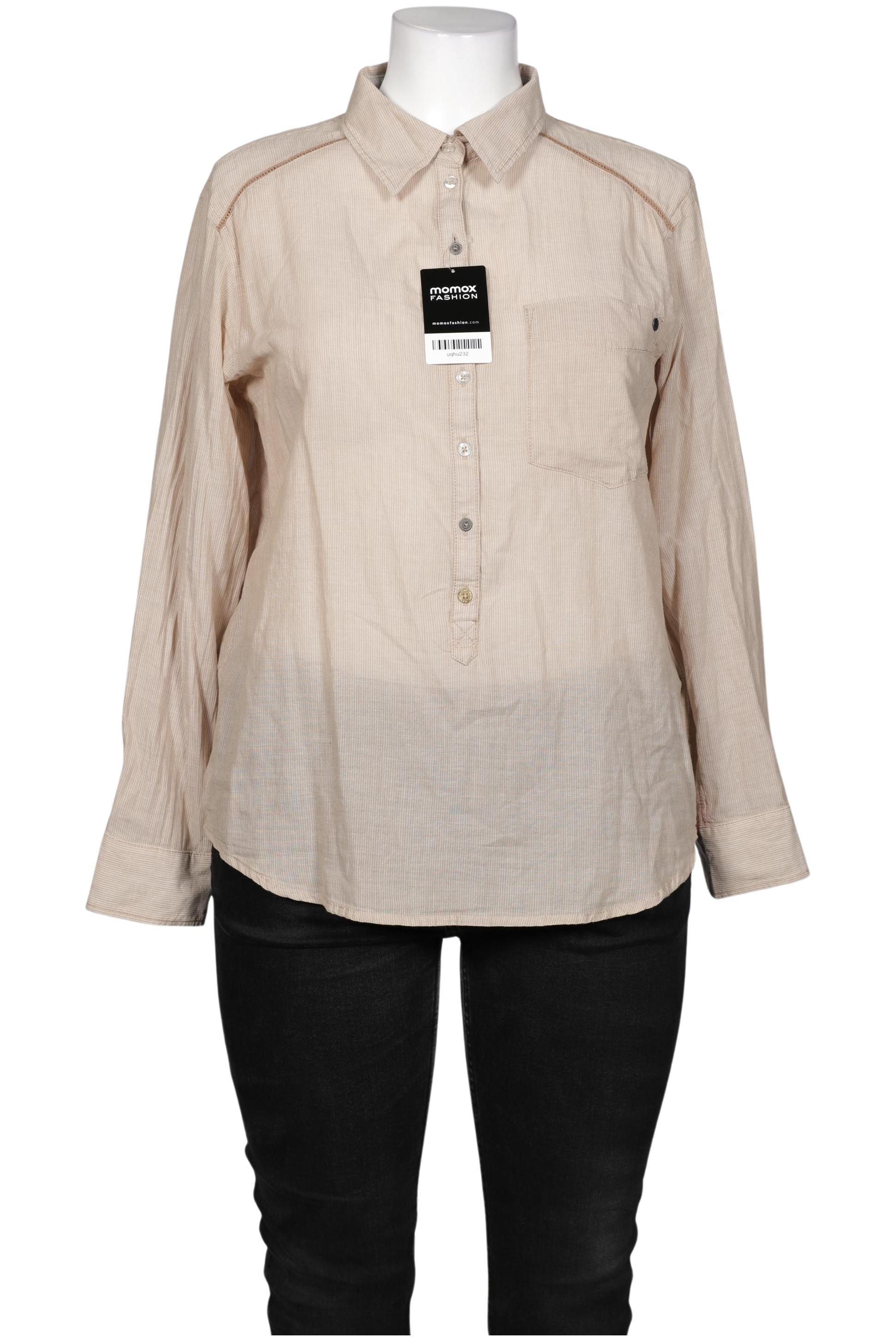 

edc by Esprit Damen Bluse, beige, Gr. 36