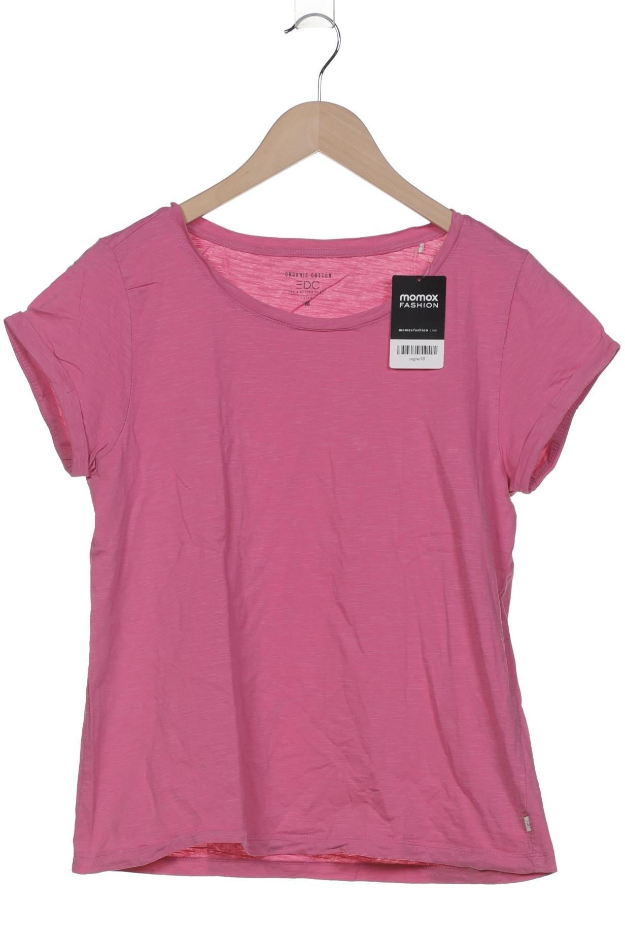 

edc by Esprit Damen T-Shirt, pink, Gr. 38