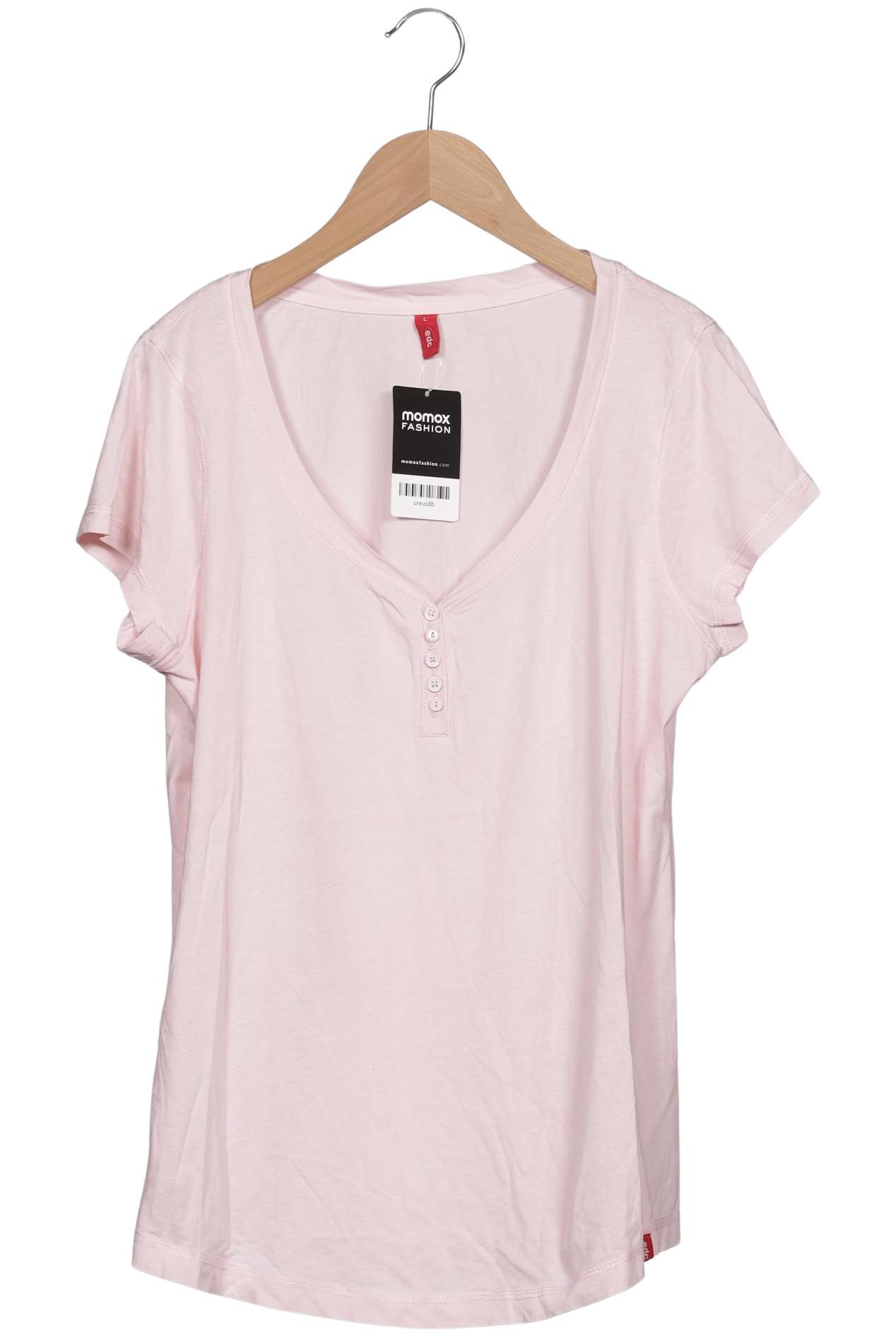 

edc by Esprit Damen T-Shirt, pink, Gr. 42