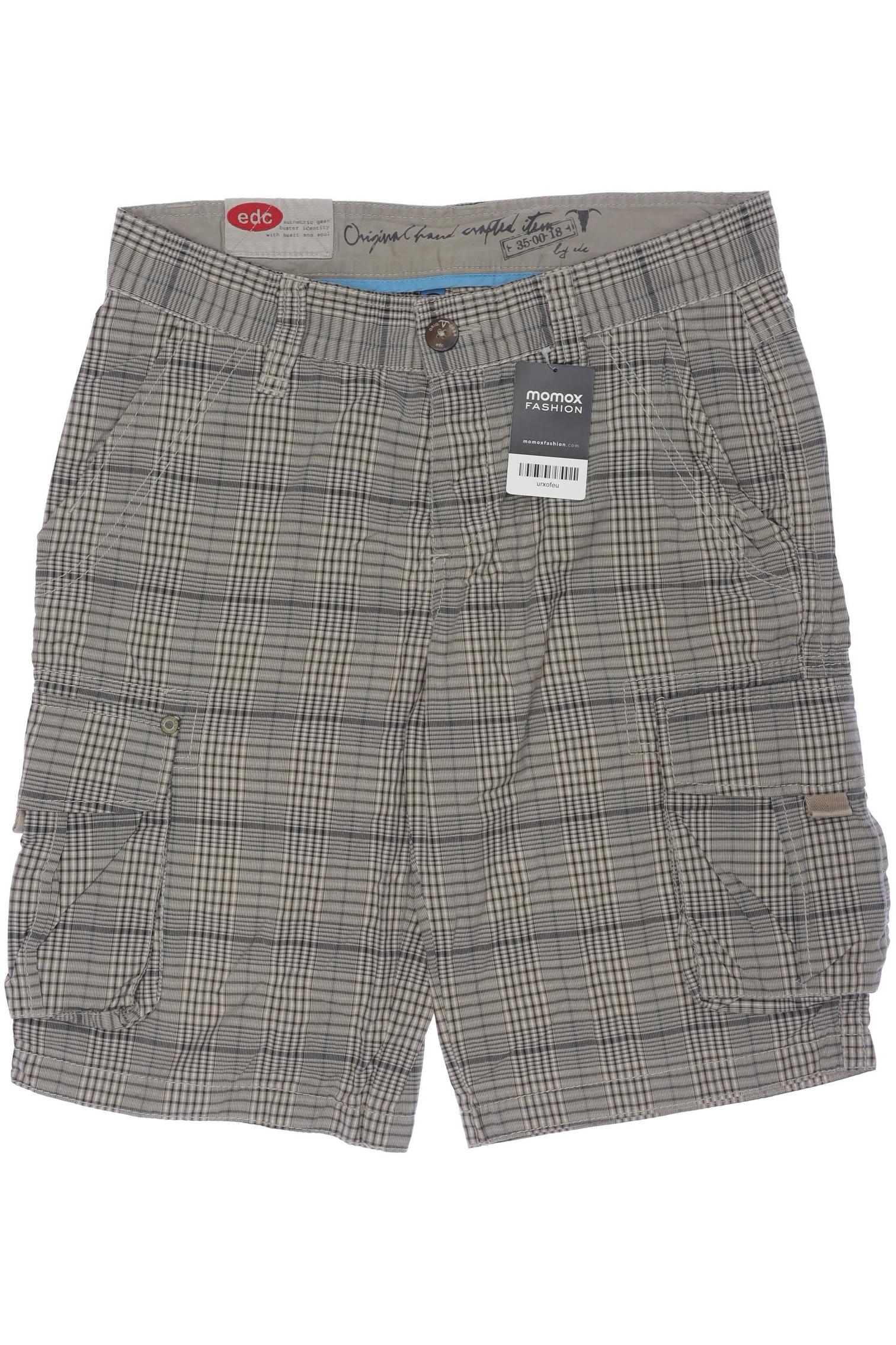

edc by Esprit Herren Shorts, beige, Gr. 32
