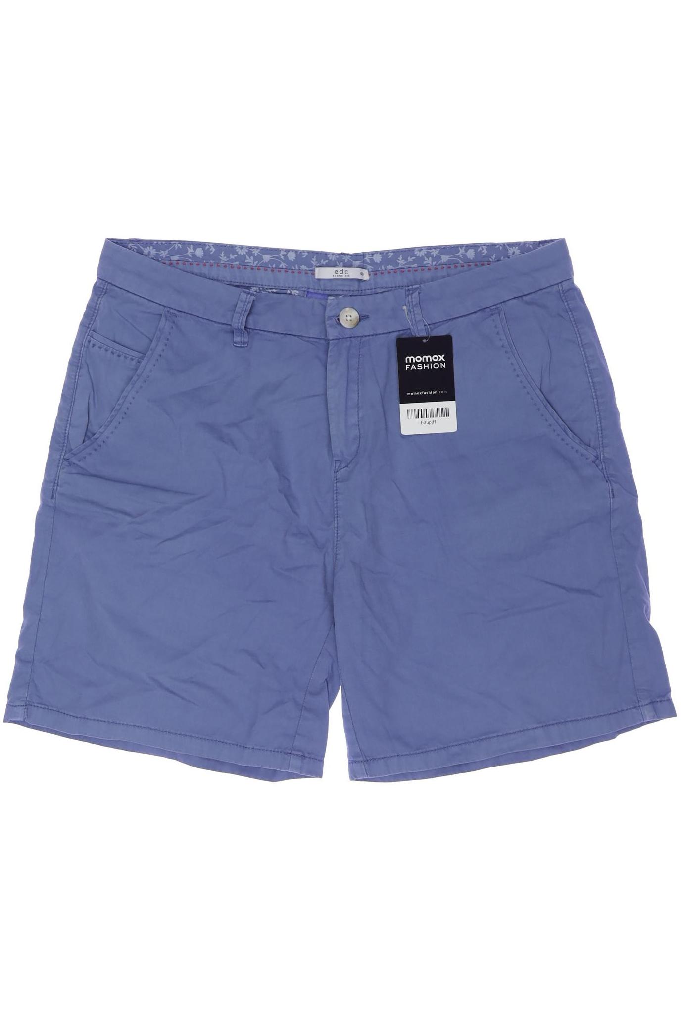

edc by Esprit Damen Shorts, blau, Gr. 40