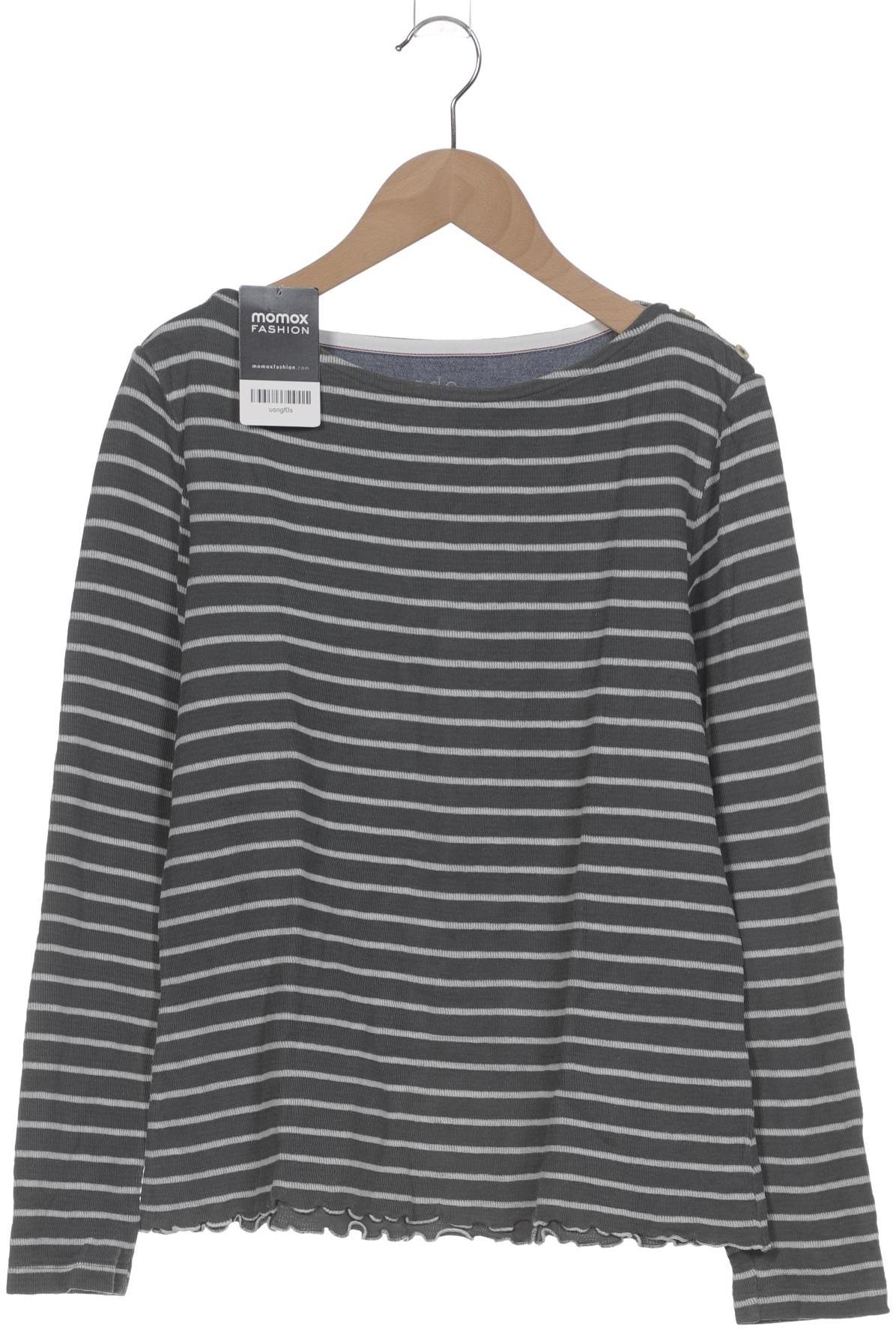 

edc by Esprit Damen Langarmshirt, grau, Gr. 36