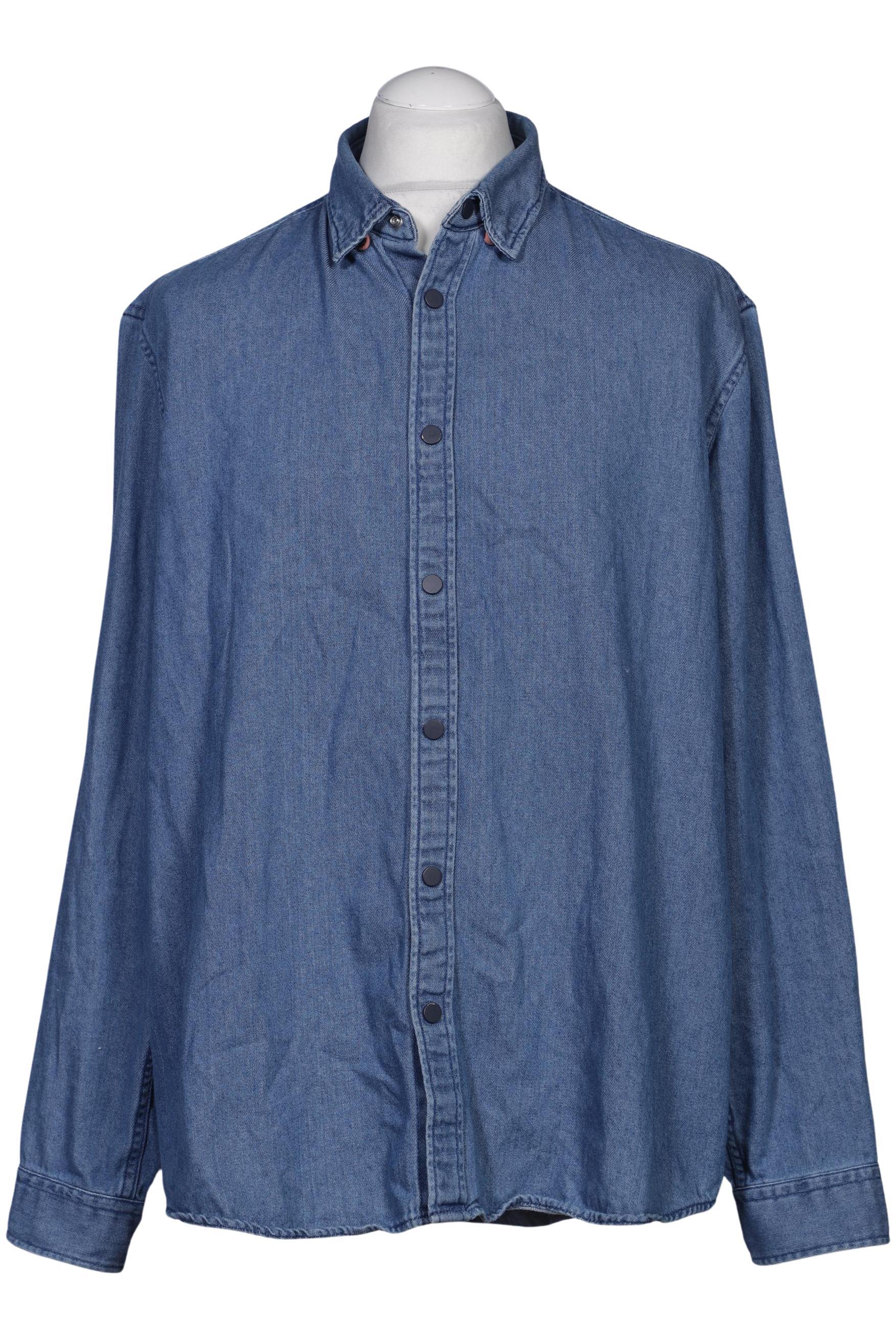 

edc by Esprit Herren Hemd, blau, Gr. 54