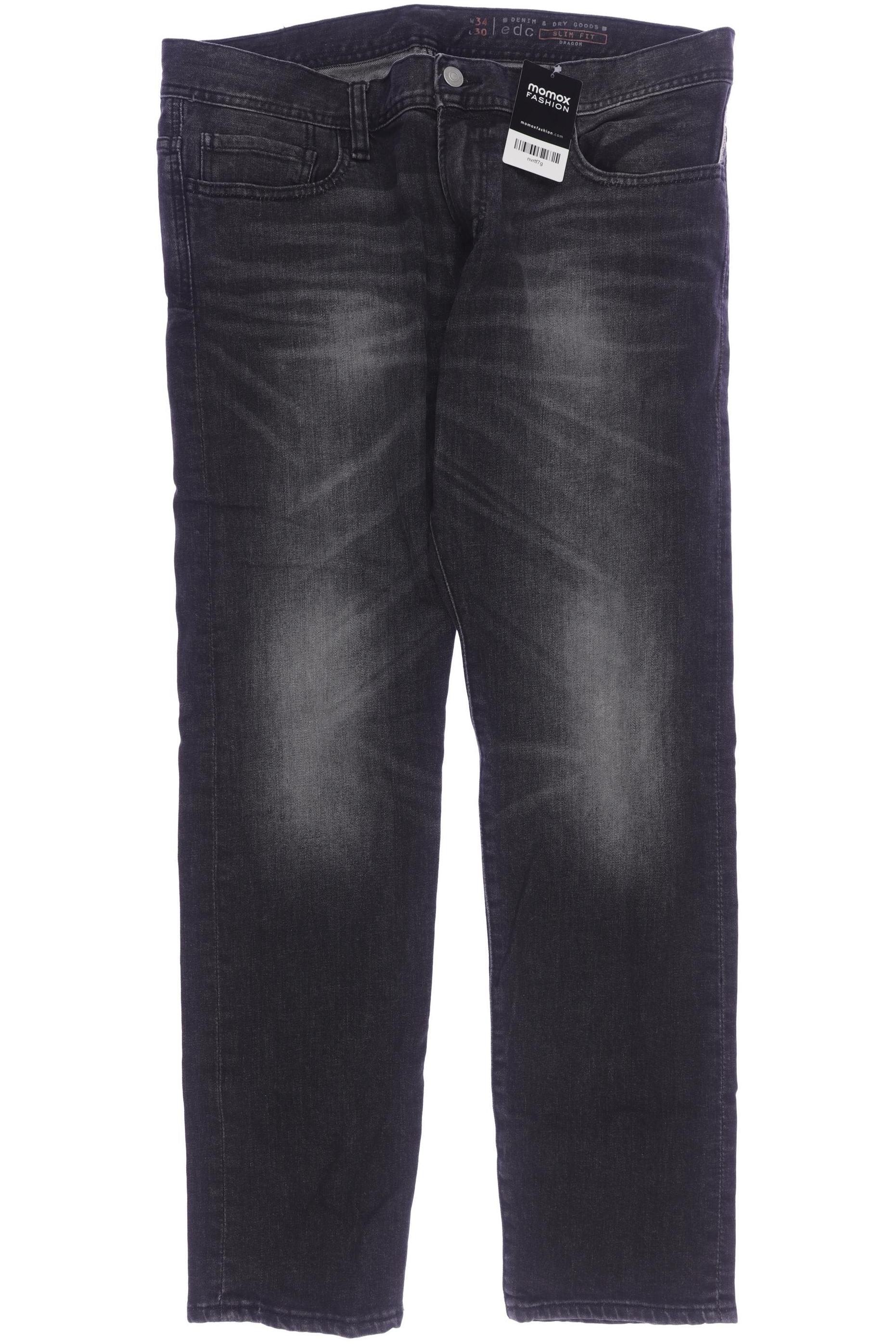 

edc by Esprit Herren Jeans, grau, Gr. 34
