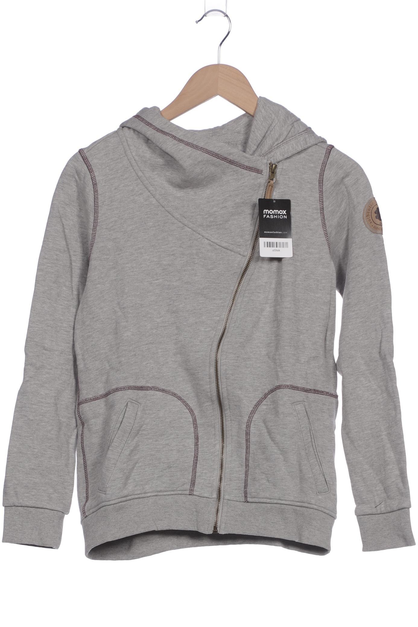 

edc by Esprit Damen Kapuzenpullover, grau, Gr. 36