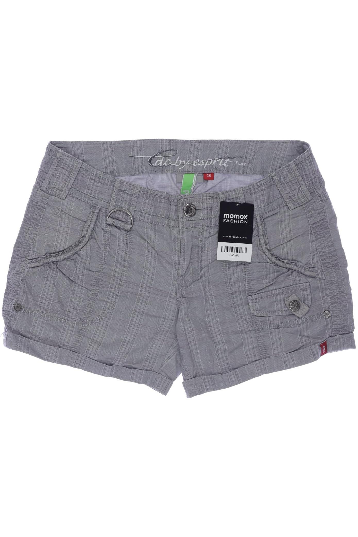 

edc by Esprit Damen Shorts, grau, Gr. 36