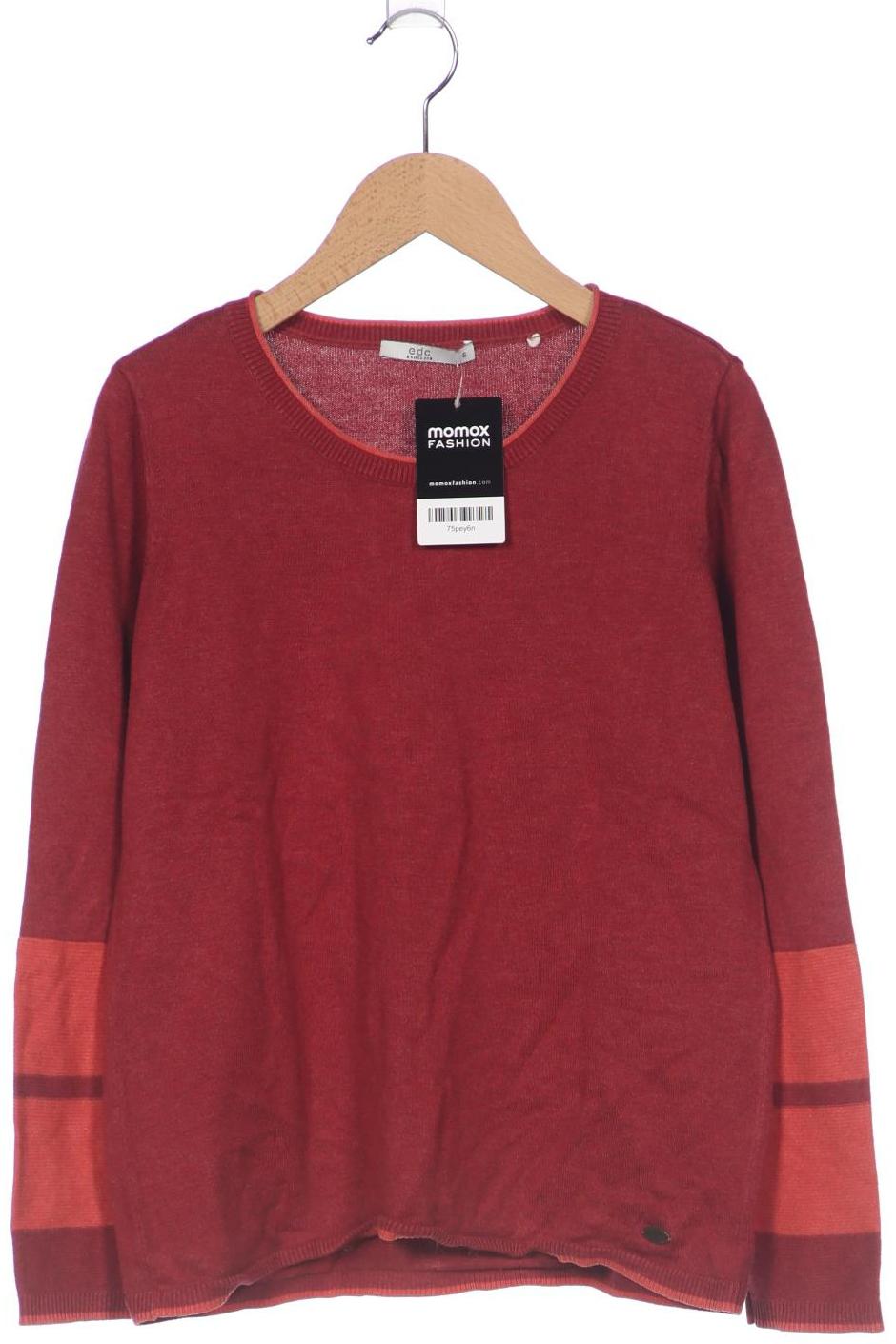 

edc by Esprit Damen Pullover, rot, Gr. 36
