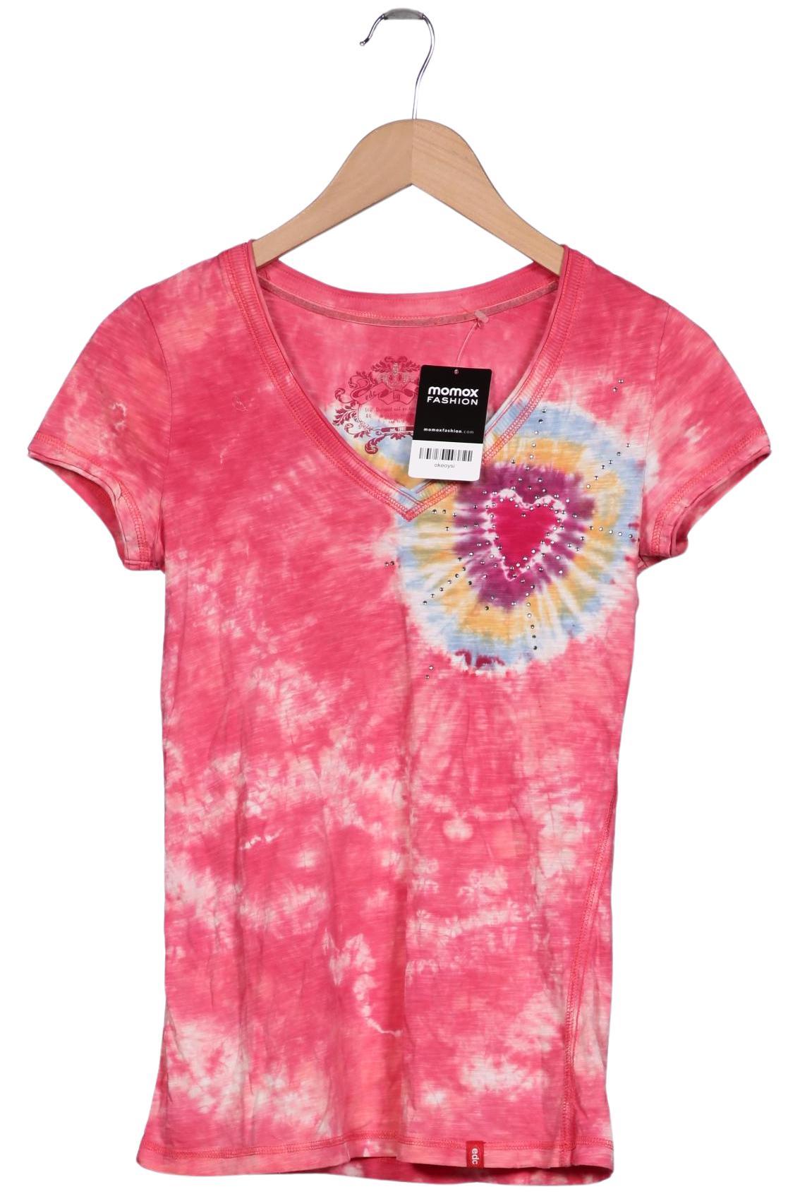 

edc by Esprit Damen T-Shirt, pink, Gr. 36