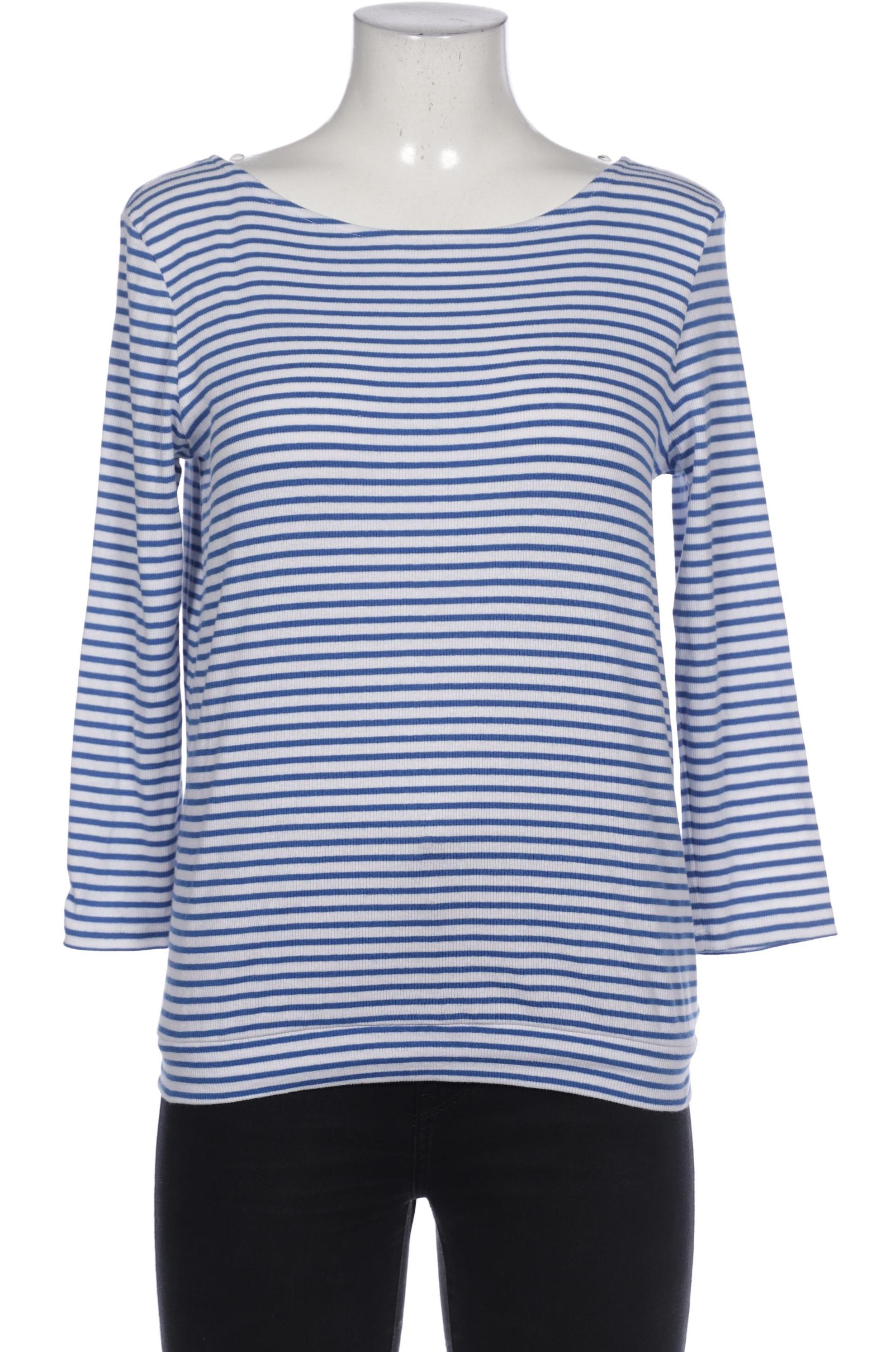 

edc by Esprit Damen Langarmshirt, blau, Gr. 42