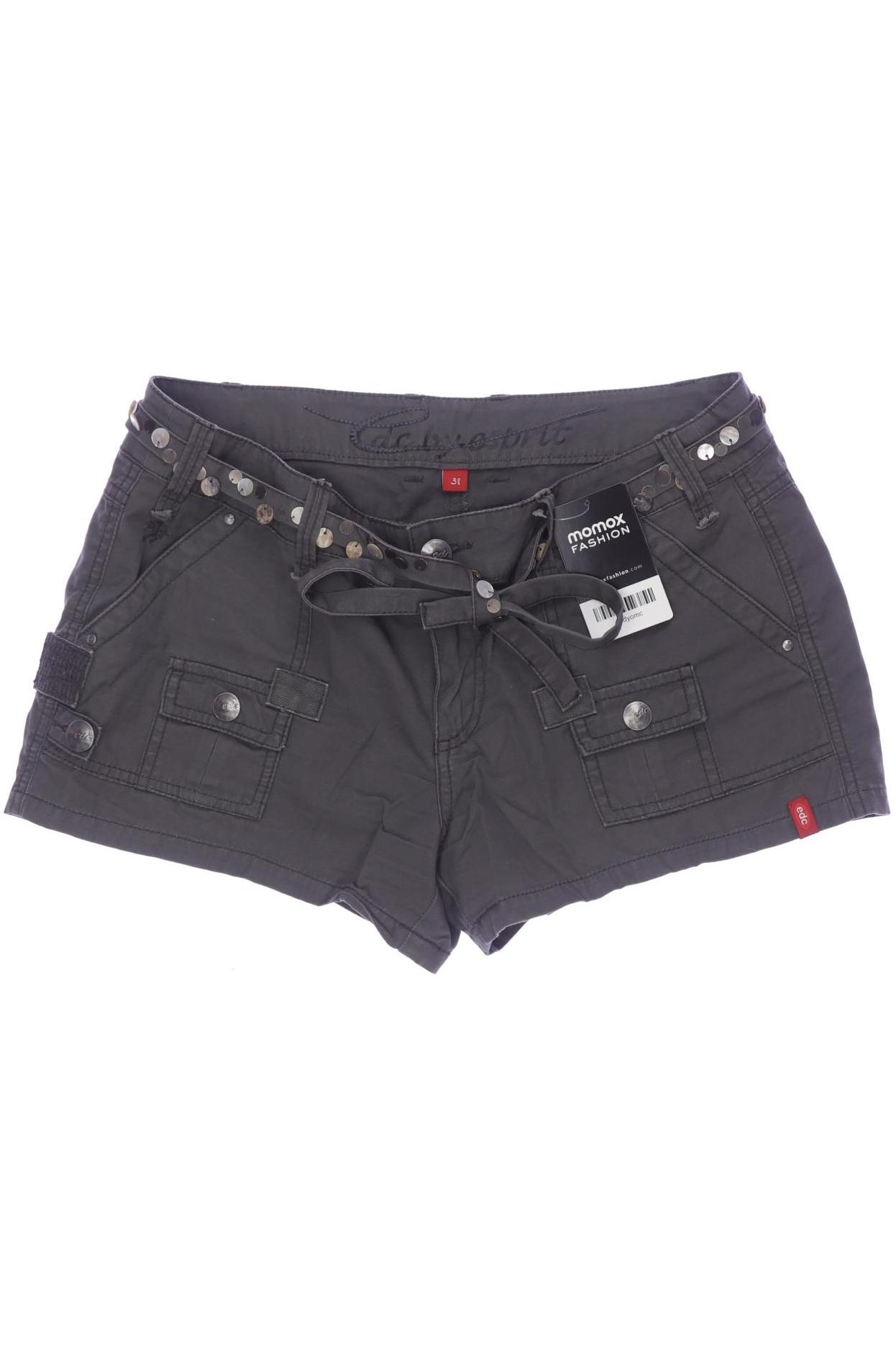 

edc by Esprit Damen Shorts, grau, Gr. 38