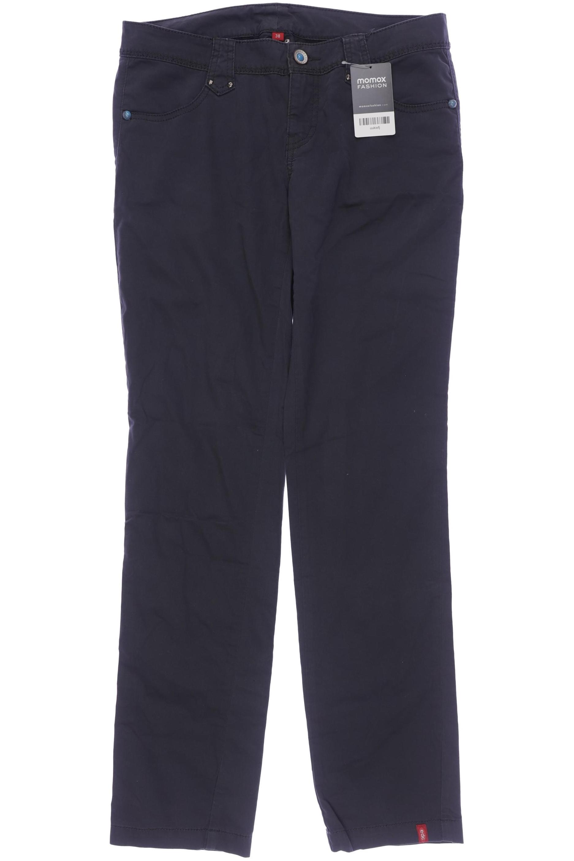 

edc by Esprit Damen Stoffhose, grau, Gr. 38