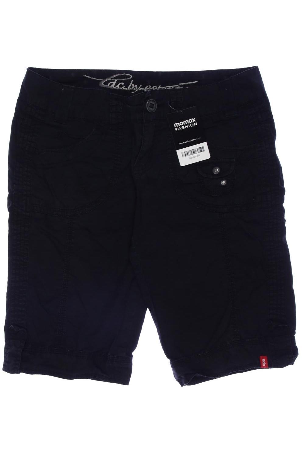 

edc by Esprit Damen Shorts, schwarz, Gr. 34
