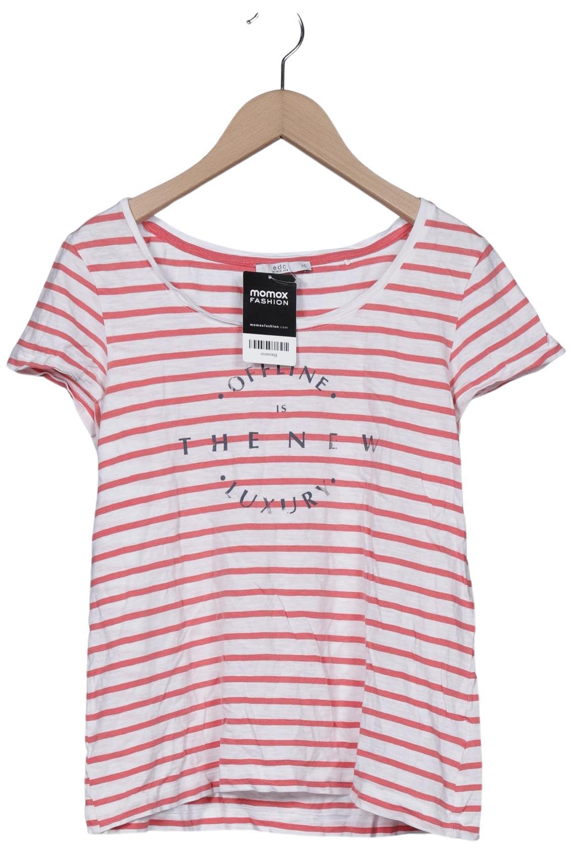 

edc by Esprit Damen T-Shirt, mehrfarbig, Gr. 34