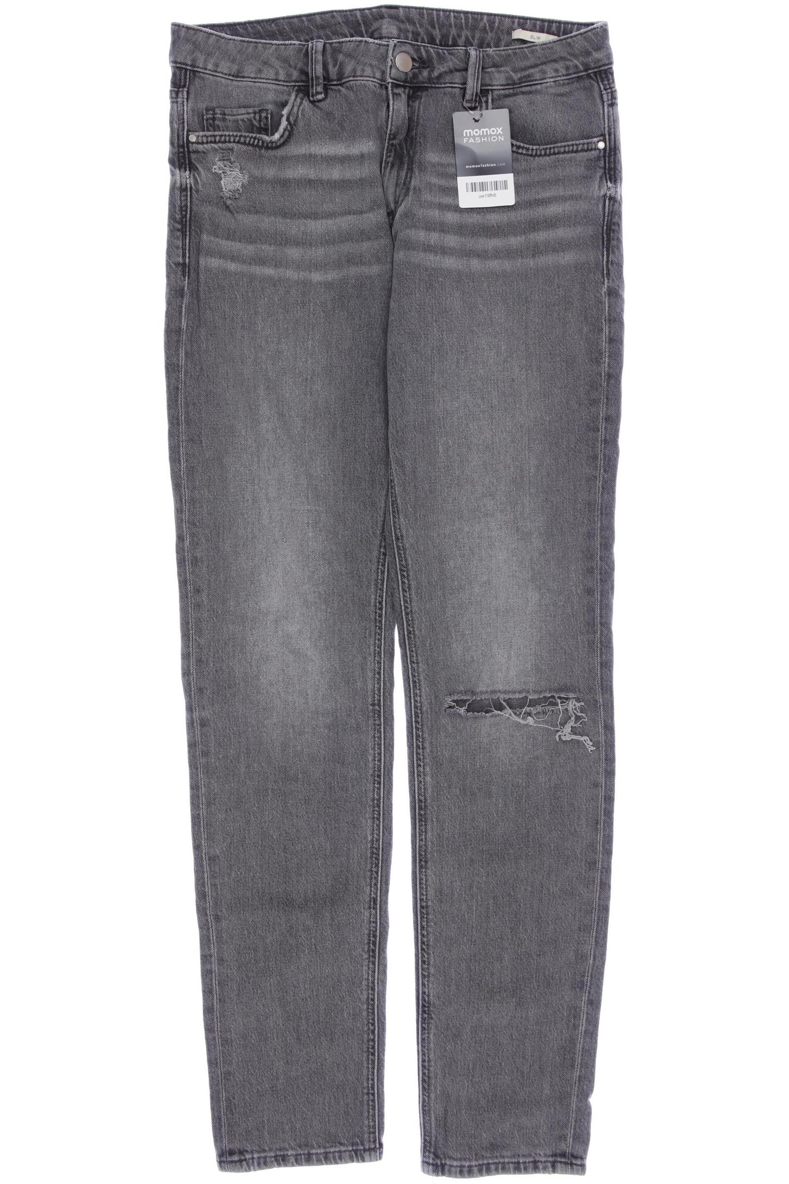 

edc by Esprit Damen Jeans, grau, Gr. 30