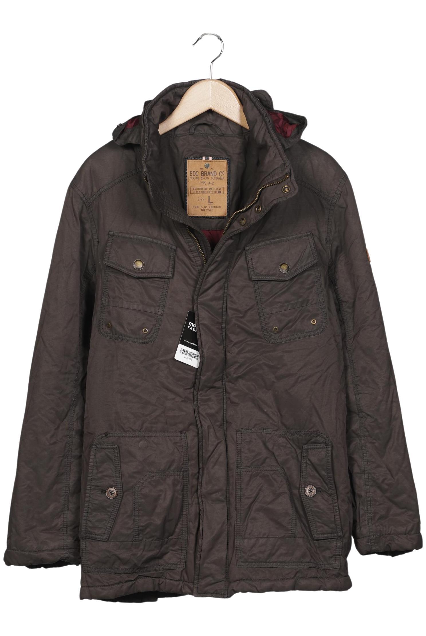 

edc by Esprit Herren Jacke, braun, Gr. 52