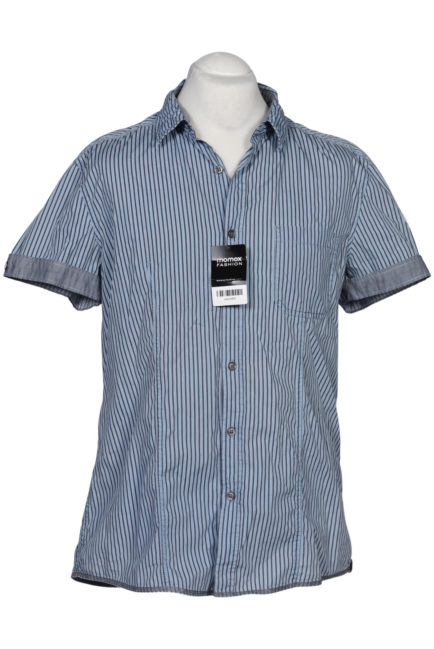 

edc by Esprit Herren Hemd, blau, Gr. 52
