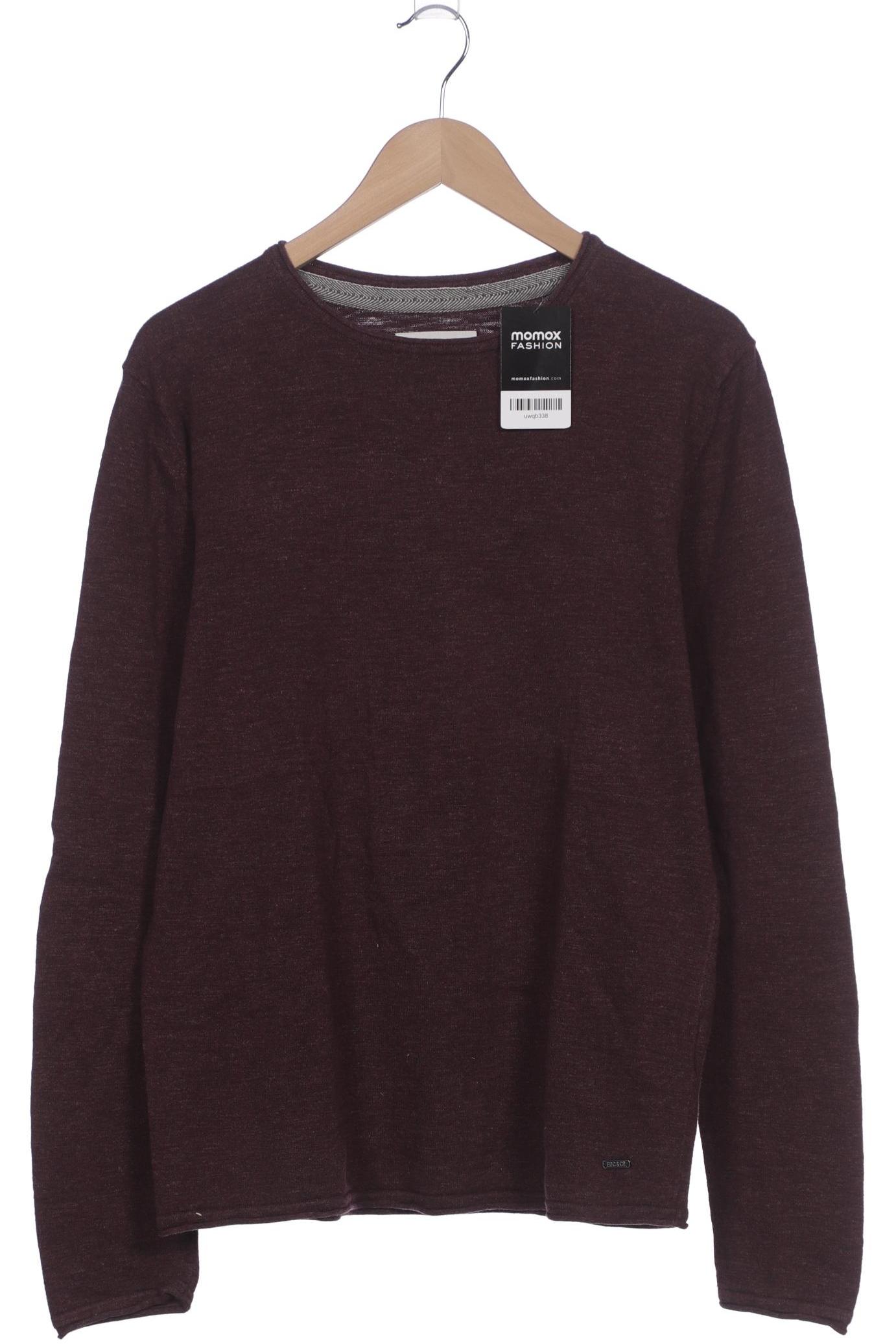 

edc by Esprit Herren Pullover, bordeaux, Gr. 52