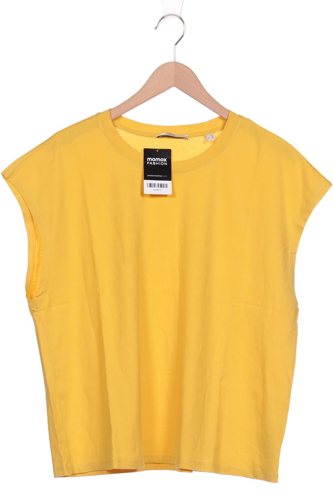 

edc by Esprit Damen T-Shirt, gelb, Gr. 44