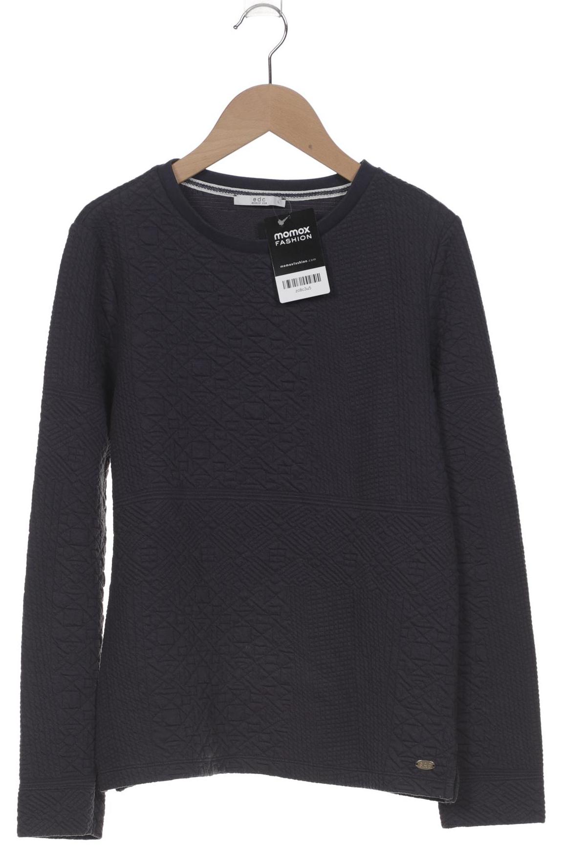 

edc by Esprit Damen Sweatshirt, marineblau, Gr. 42