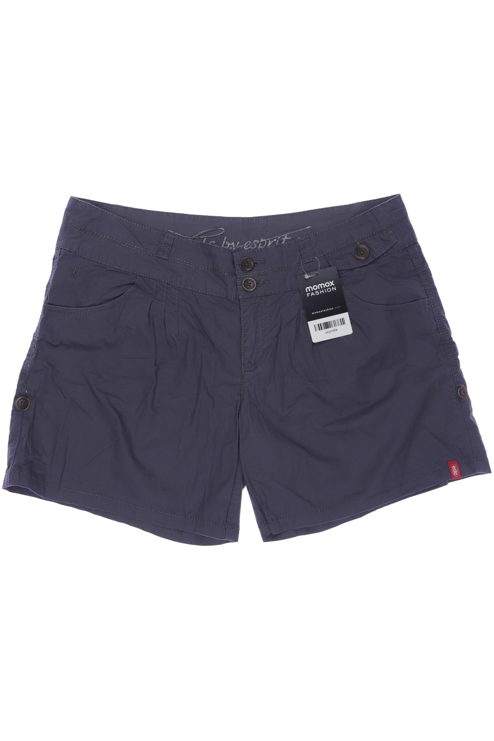 

edc by Esprit Damen Shorts, grau, Gr. 38