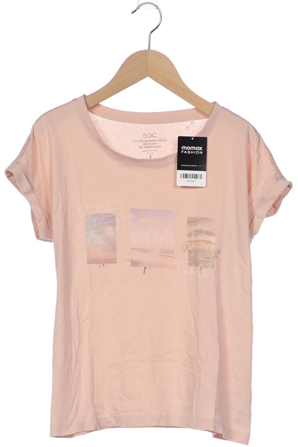 

edc by Esprit Damen T-Shirt, pink, Gr. 36