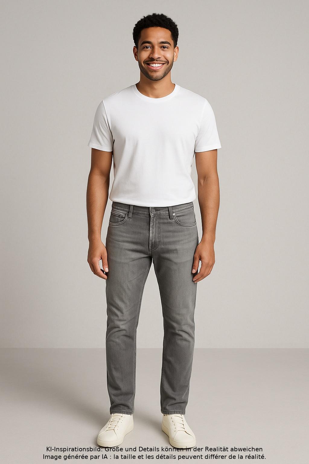 

edc by Esprit Herren Jeans, grau, Gr. 34