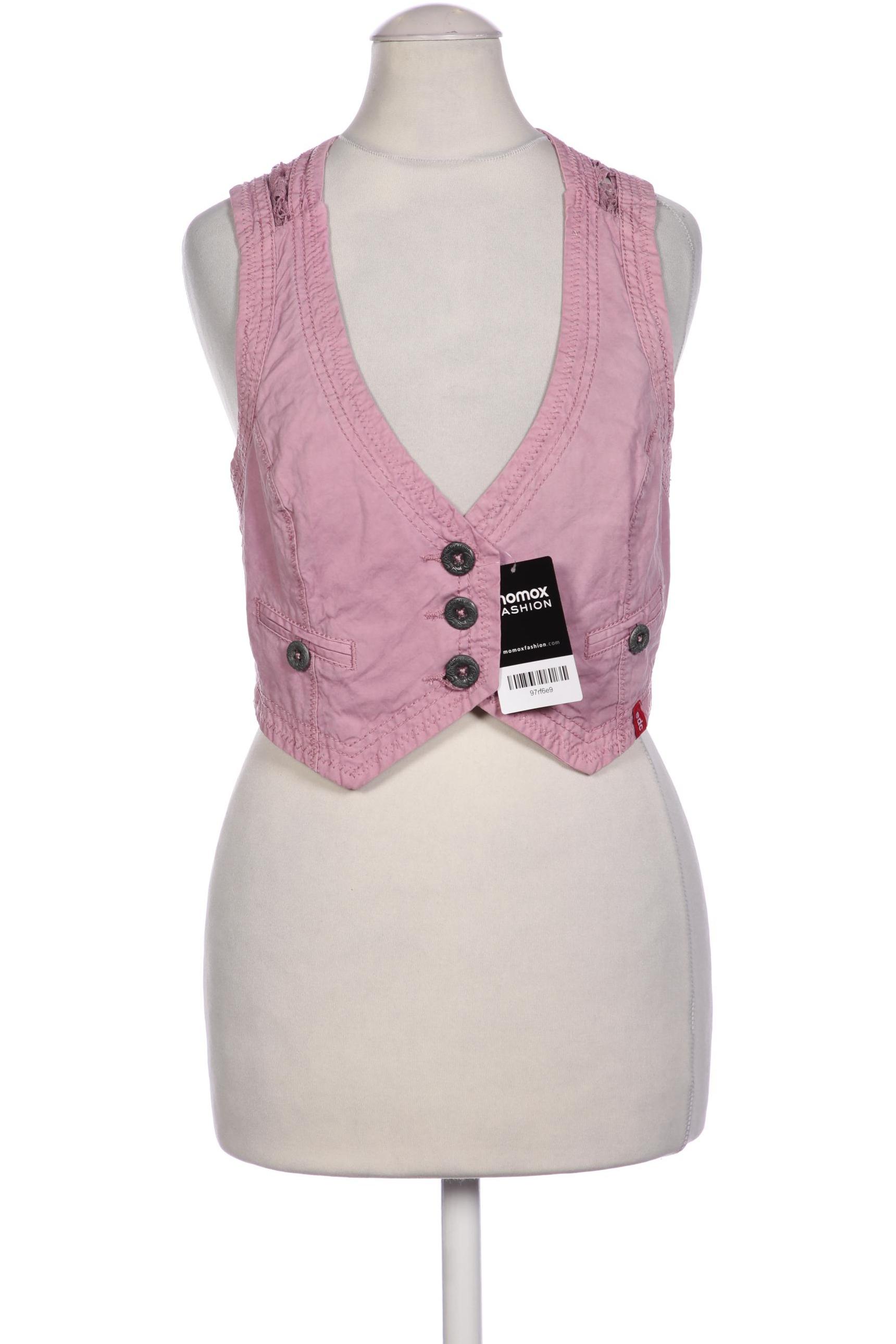 

edc by Esprit Damen Weste, pink, Gr. 34