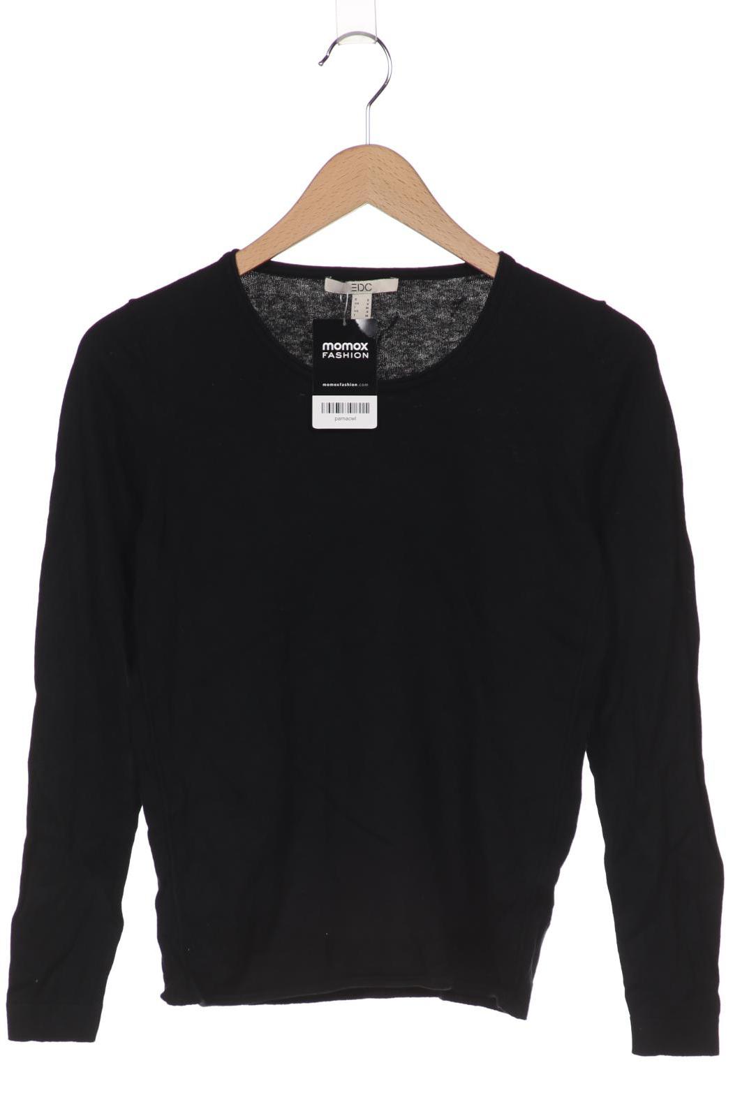 

edc by Esprit Damen Pullover, schwarz, Gr. 36