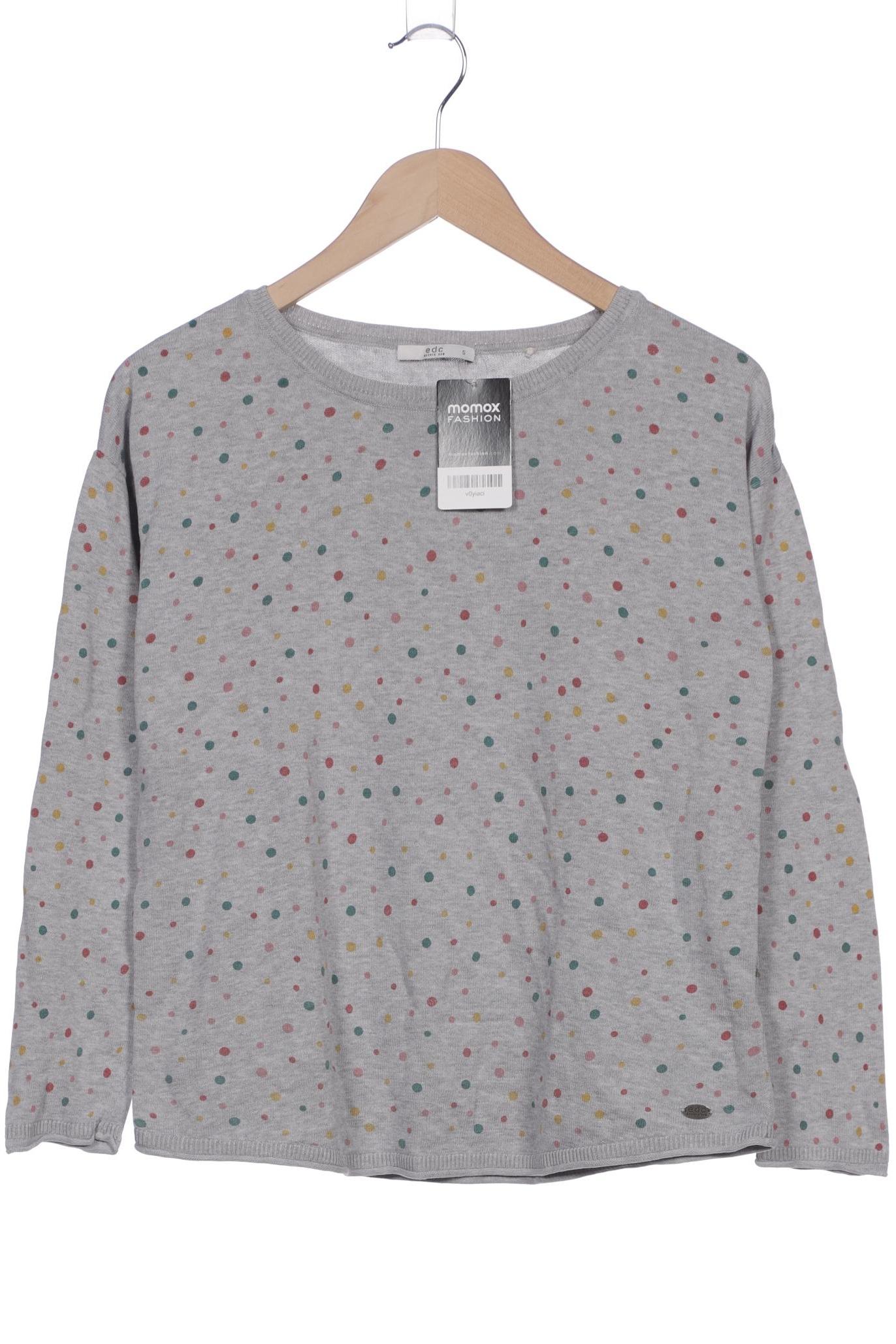 

edc by Esprit Damen Pullover, grau, Gr. 36