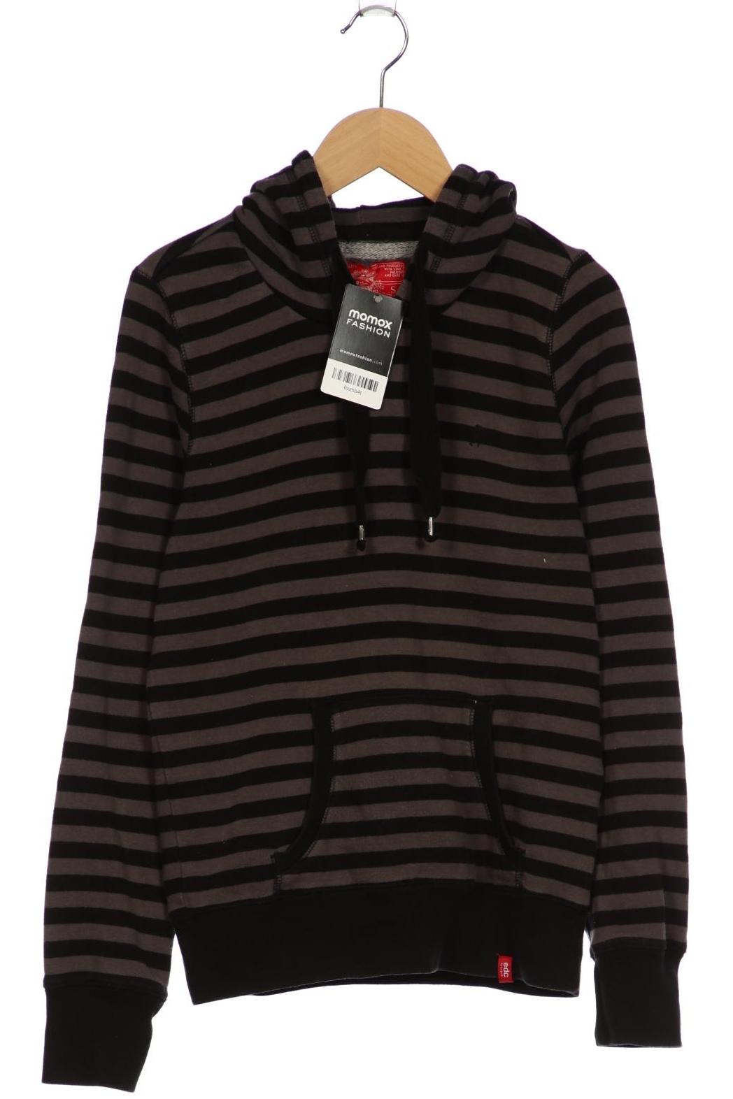 

edc by Esprit Damen Kapuzenpullover, grau, Gr. 36