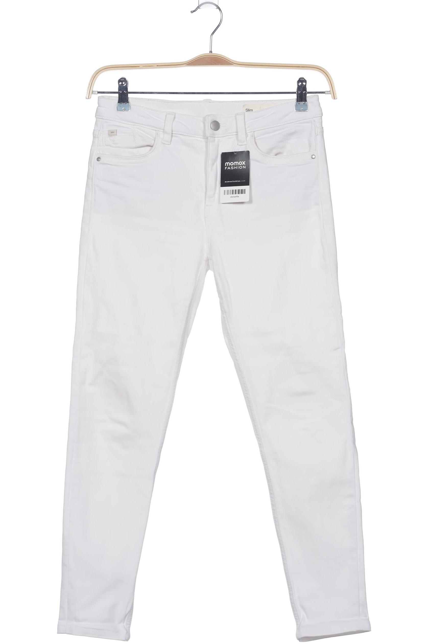 

edc by Esprit Damen Jeans, weiß, Gr. 27